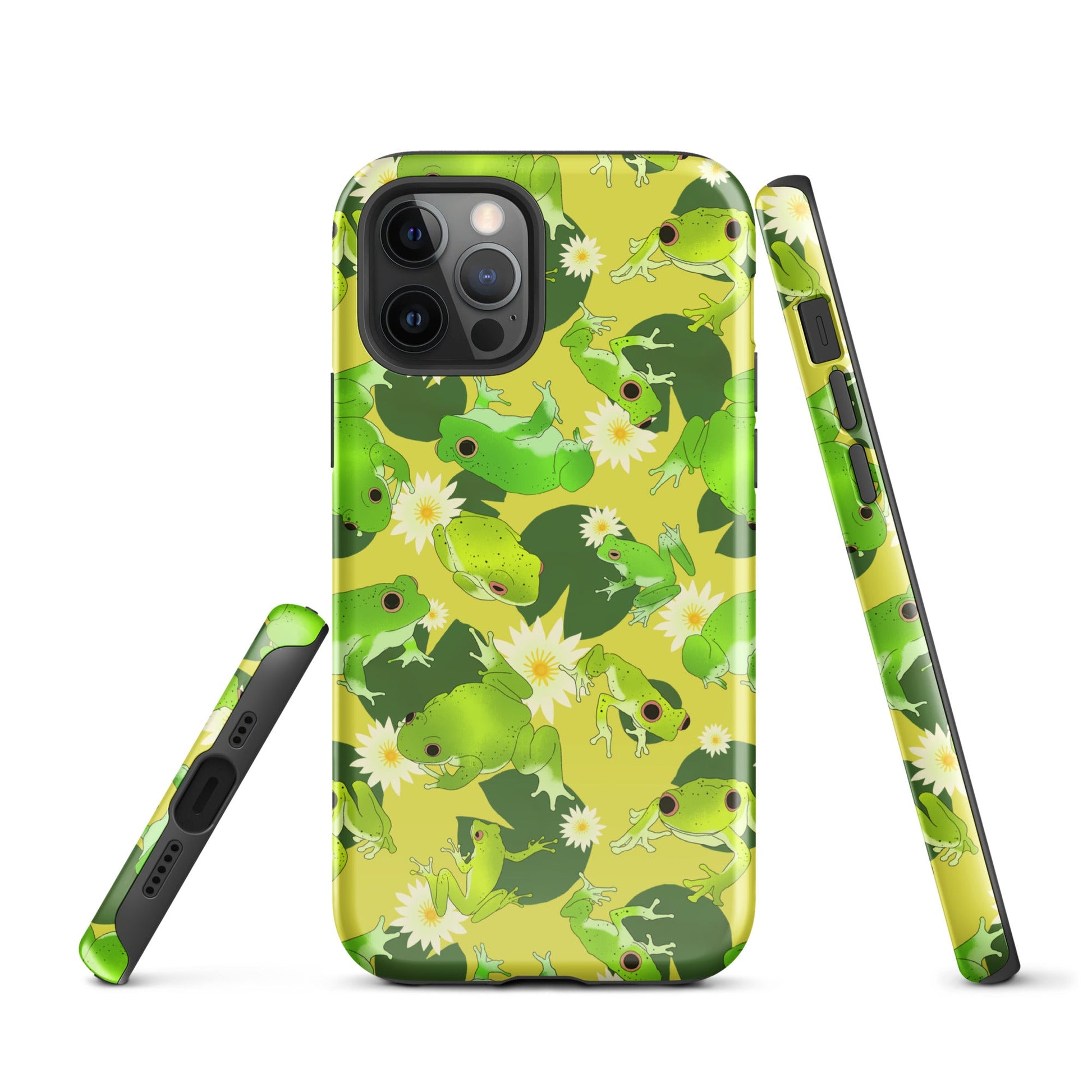 Stylishly protect your phone with the Kero-kero iPhone® Tough Case, featuring durable, vibrant frog designs.