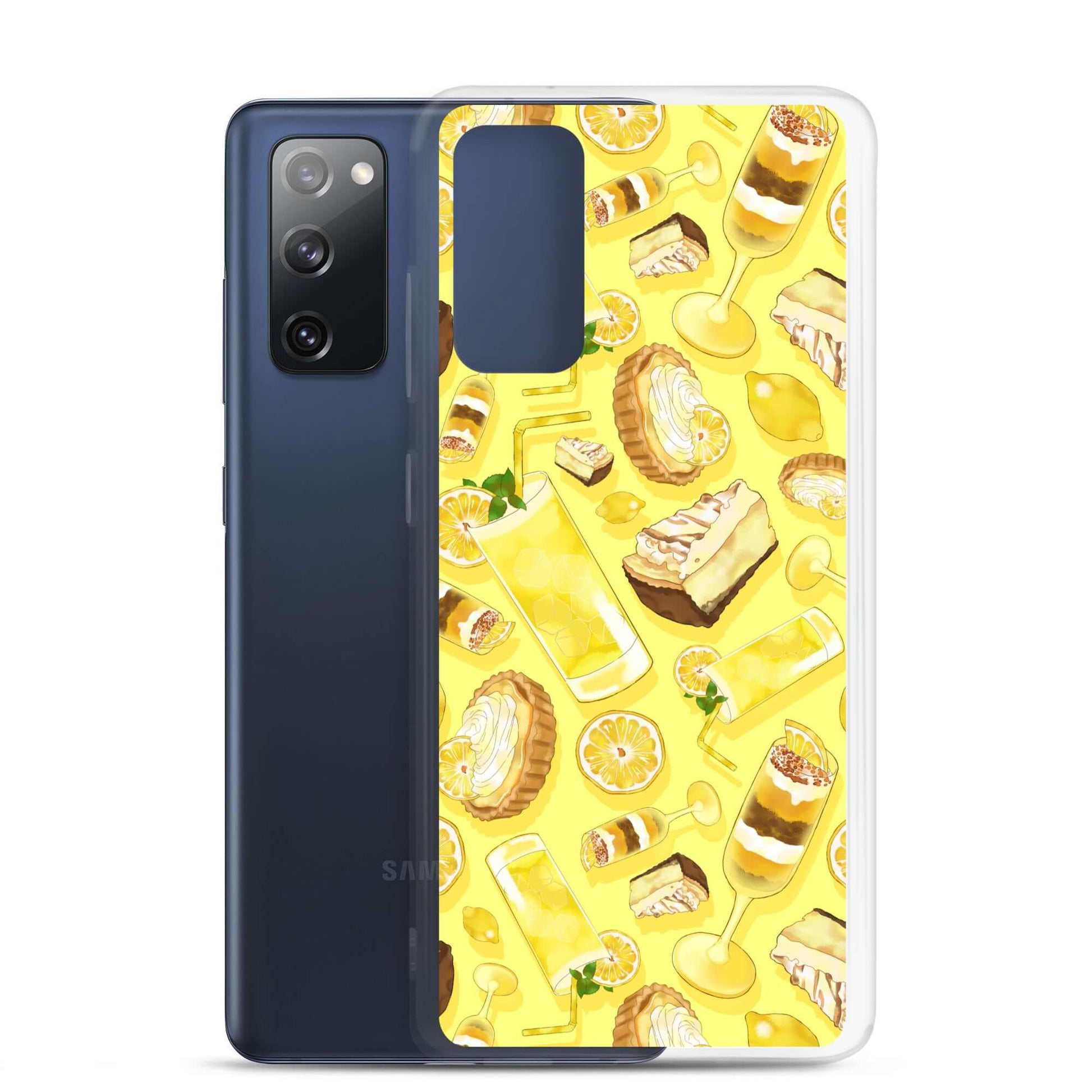 Bright and playful, the Lemon Samsung® Clear Case offers stylish protection with a delicious lemon design.