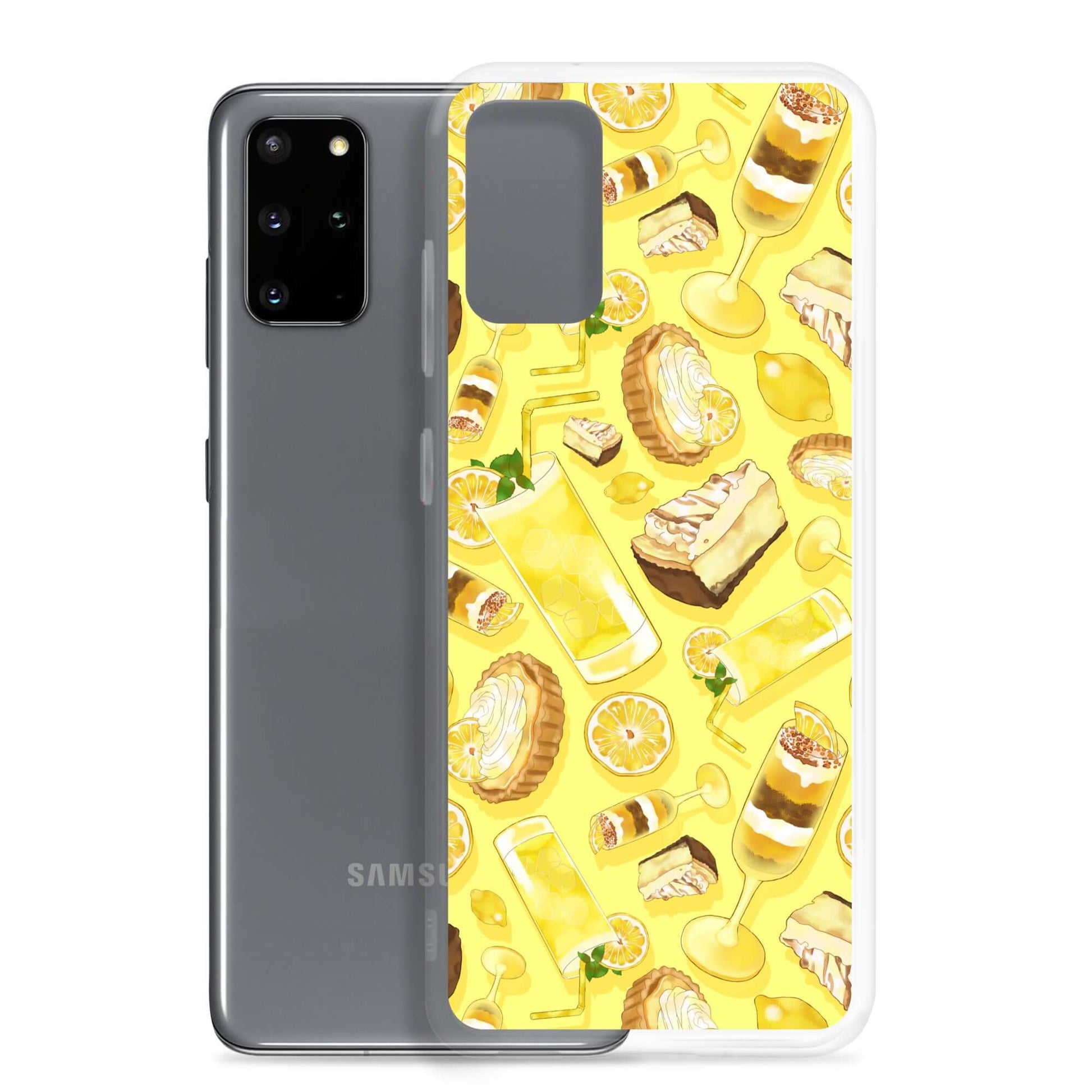 Sleek Lemon Samsung® Clear Case features a vibrant, delicious design to protect your Galaxy S20 Plus from damage.