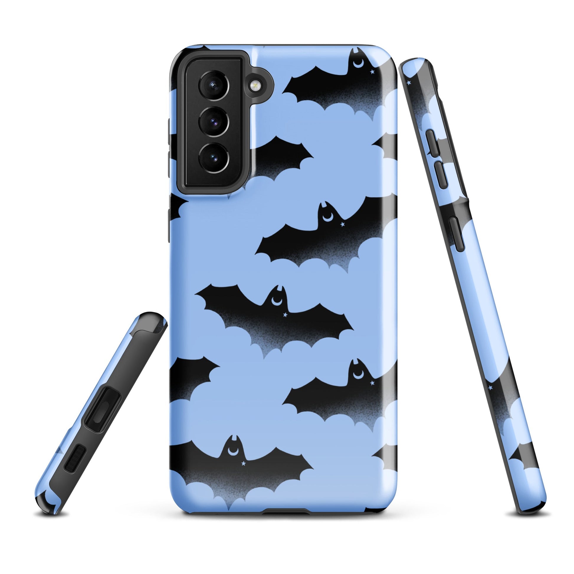 Stylish Lilith Samsung® Tough Case with bat design, offering impact protection and a sleek look for your phone.