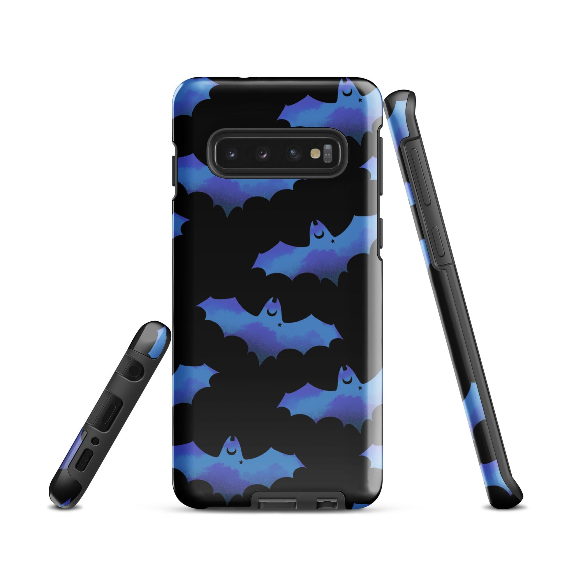 Stylishly protect your phone with the Lilith Samsung® Tough Case featuring a sleek bat design and dual-layer durability.