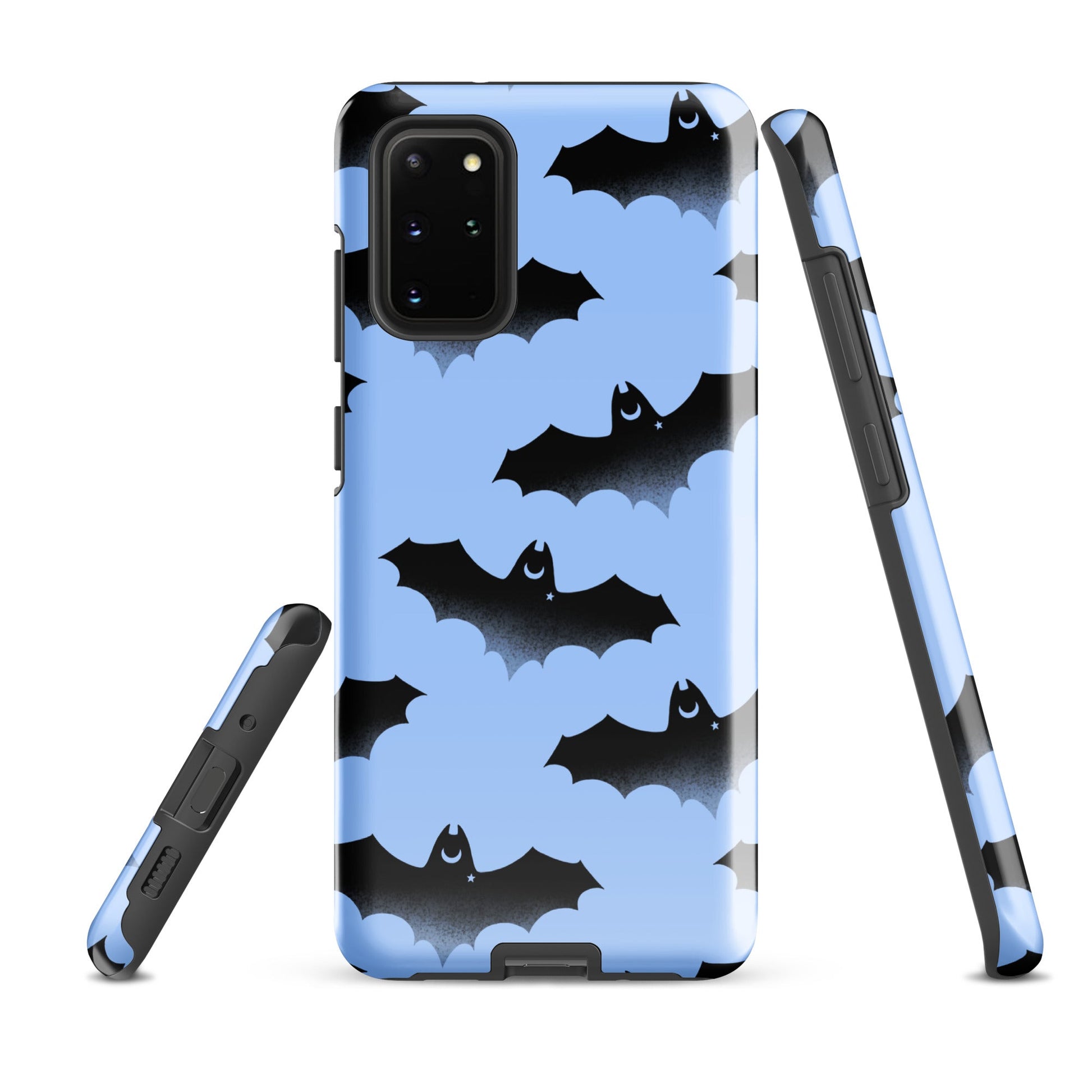 Stylish Lilith Samsung® Tough Case featuring a bat design, offering durability and protection for your phone.
