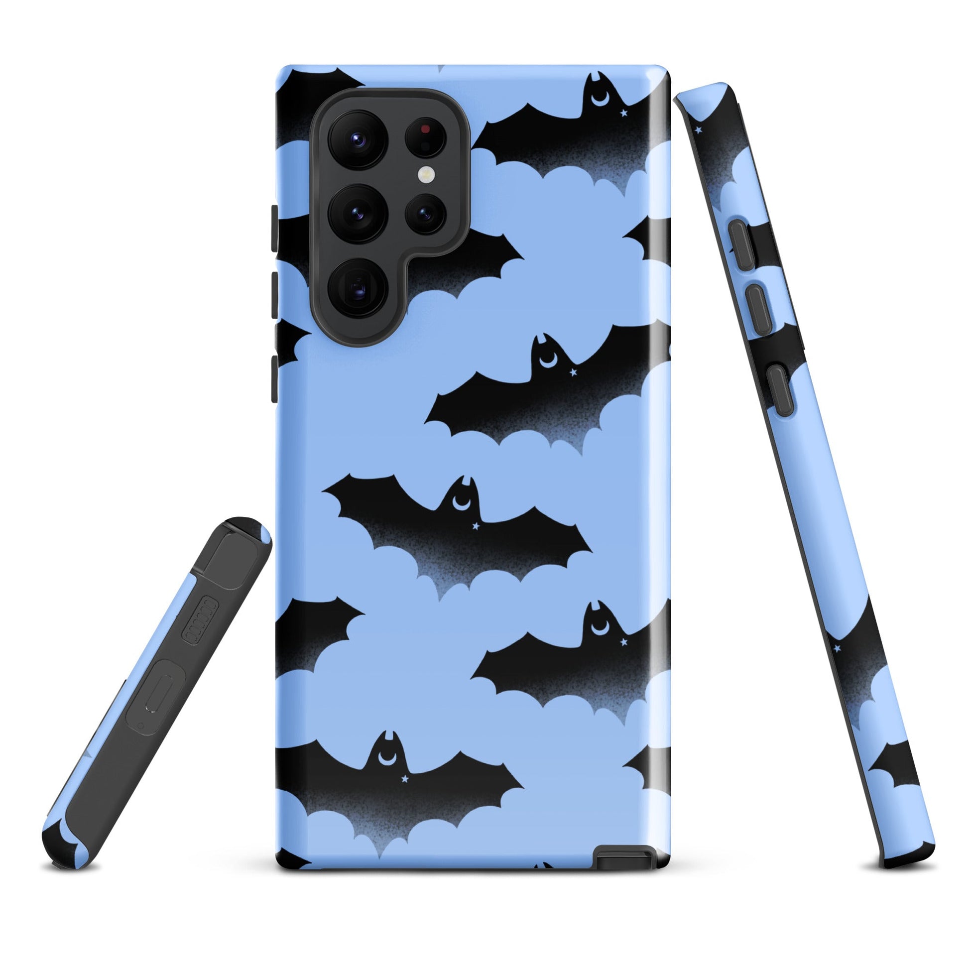 Stylish Lilith Samsung® Tough Case featuring a bat design, combining durability and artistic flair. Perfect for protection!