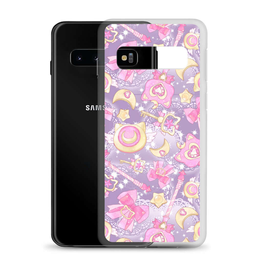 Sleek and colorful, the Magical Girl Samsung® Clear Case showcases enchanting designs for your Samsung device.