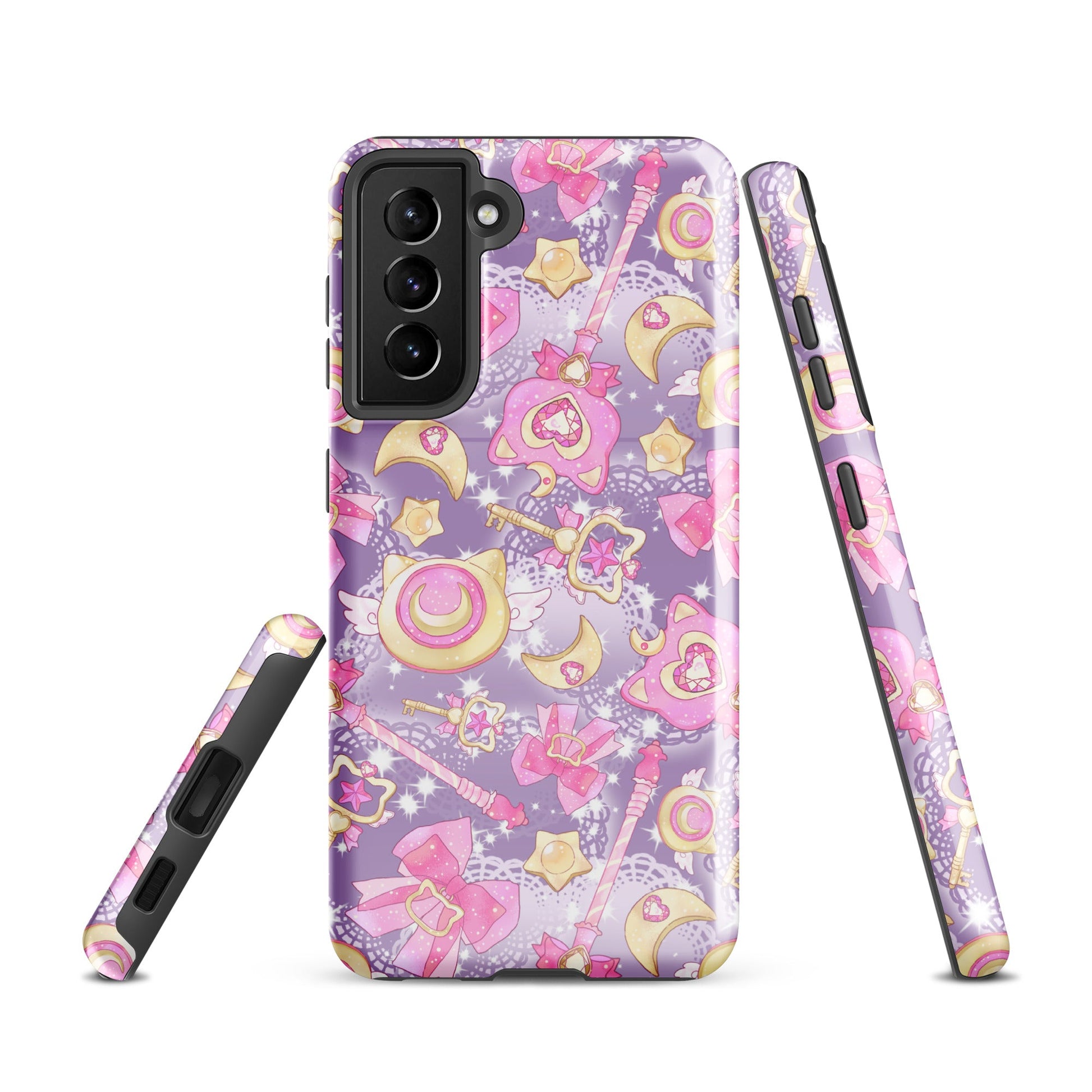 Protect your phone in style with the Magical Girl Samsung® Tough Case, featuring vibrant magical girl designs.