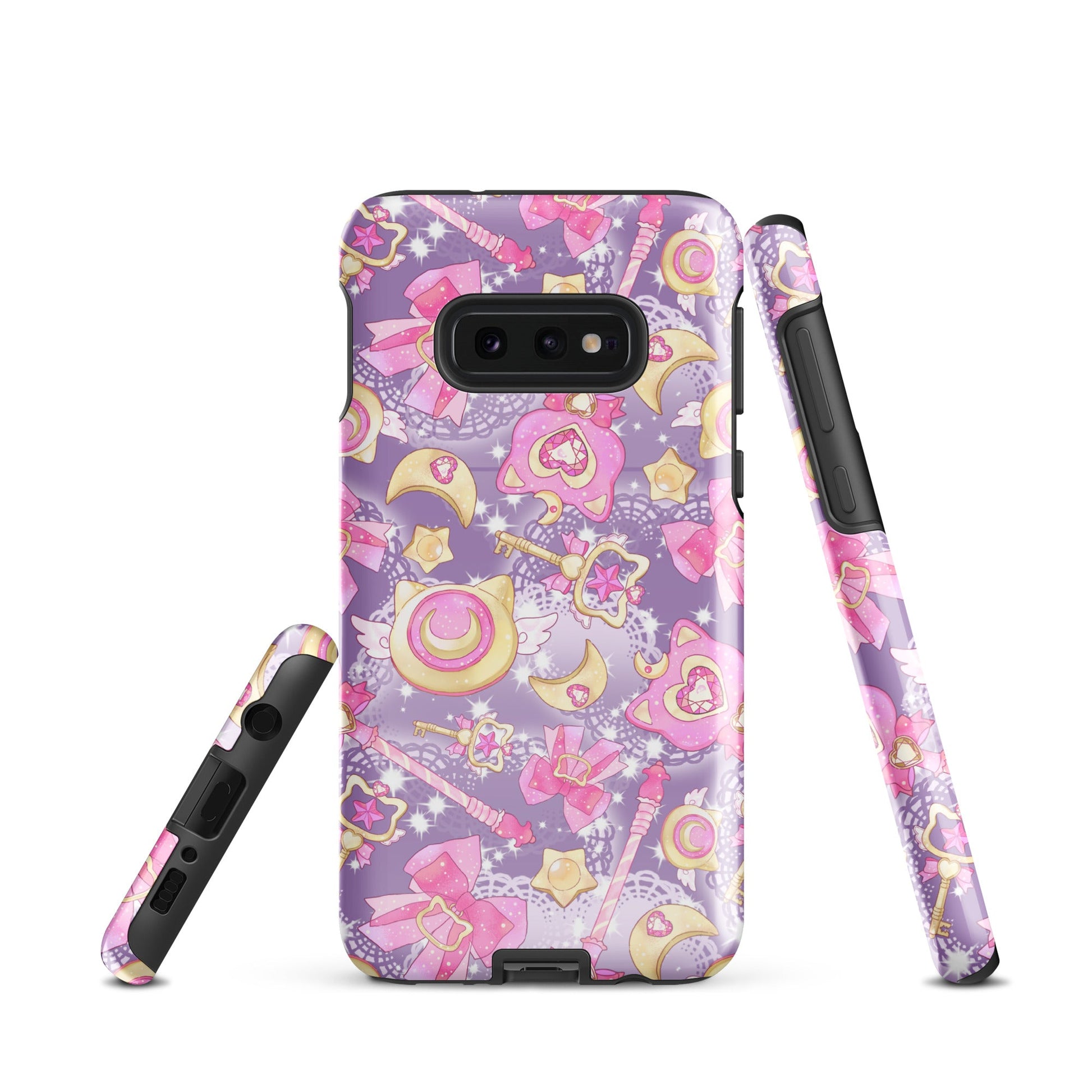 Stylish Magical Girl Samsung® Tough Case featuring vibrant designs, perfect for protecting your phone in style.