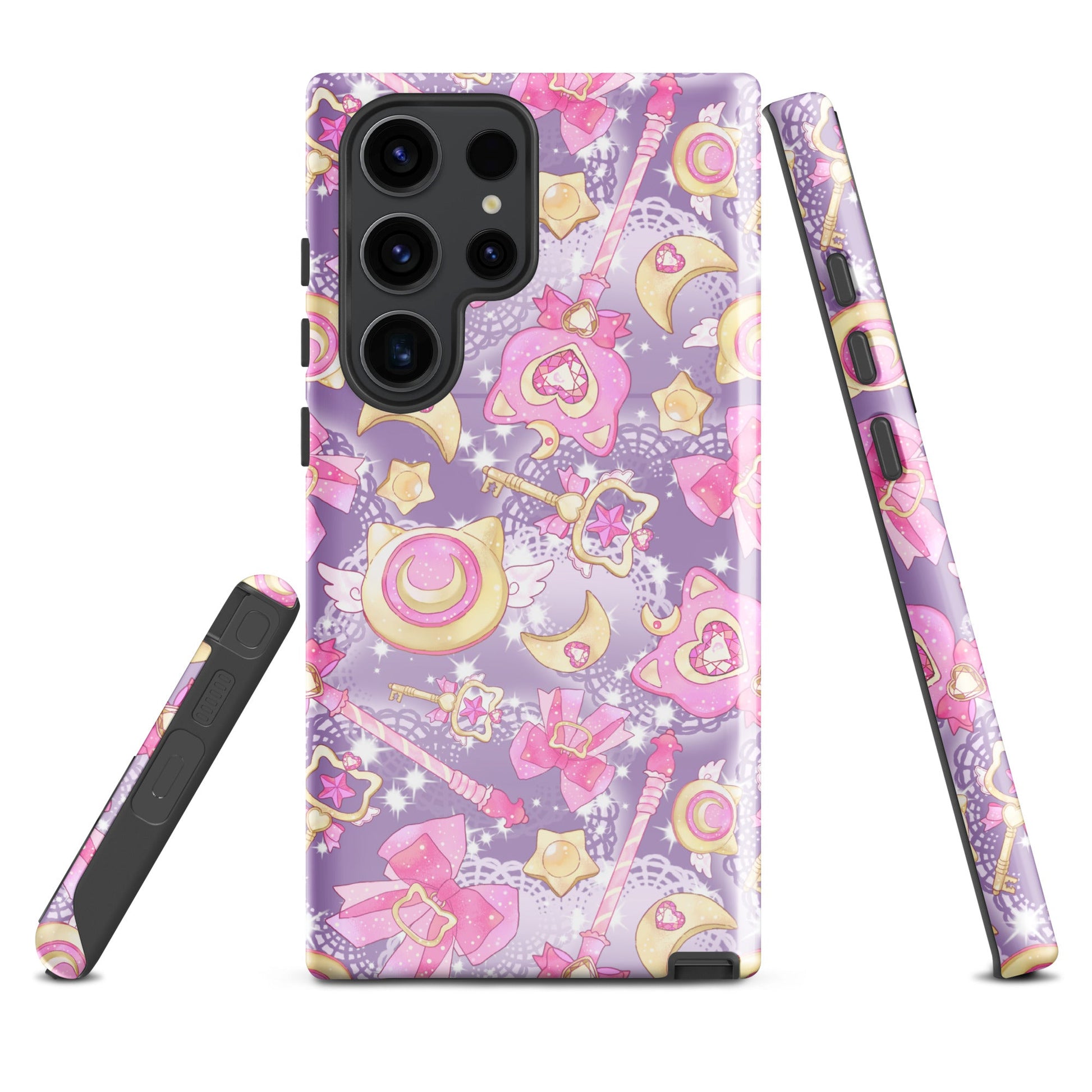 Colorful Magical Girl Samsung® Tough Case featuring enchanting designs for stylish phone protection and charm.
