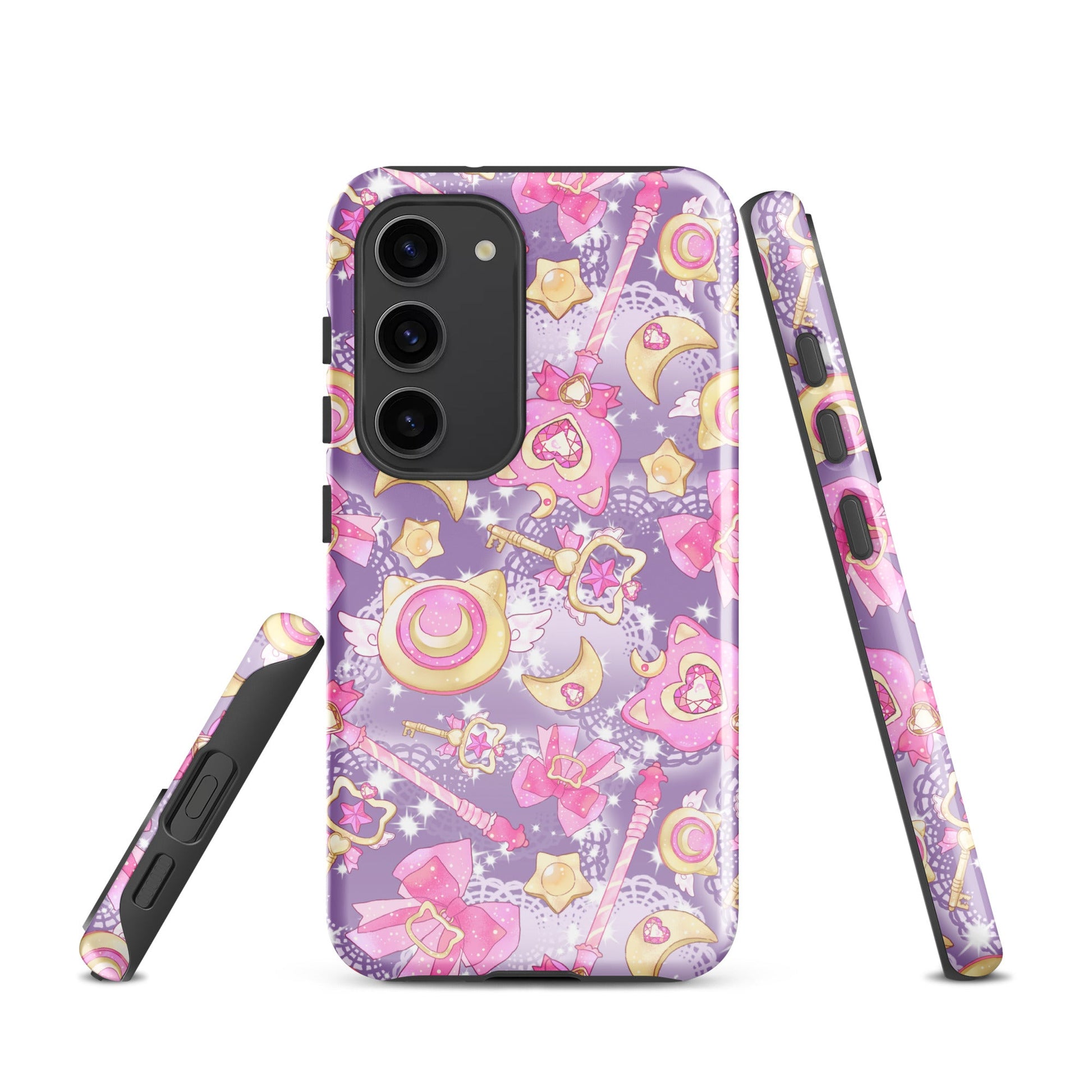Protect your phone in style with the Magical Girl Samsung® Tough Case, featuring enchanting designs and durability.
