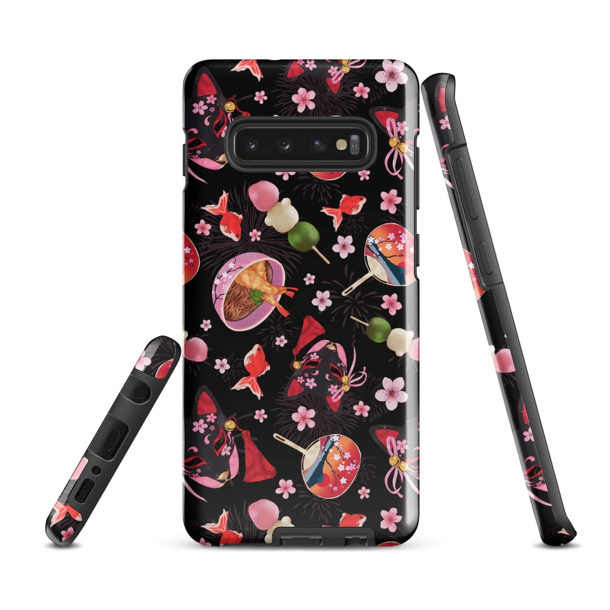 Matsuri Samsung® Tough Case features a vibrant design, offering artful protection for your phone with dual-layer durability.