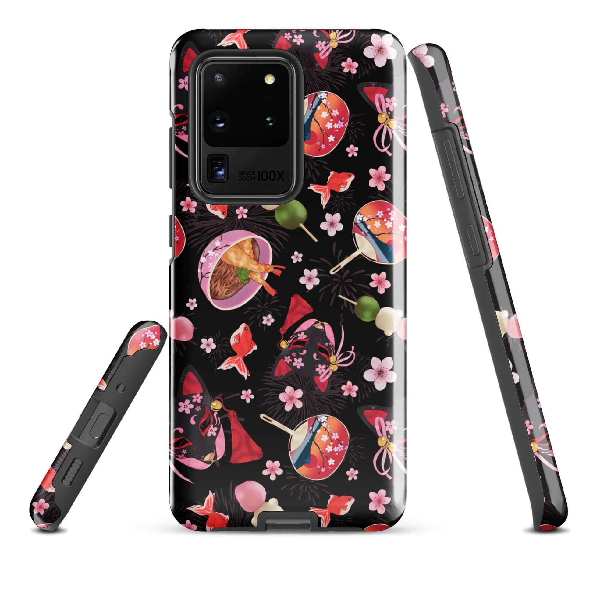 Stylish Matsuri Samsung® Tough Case featuring vibrant patterns, designed for impact resistance and protection.