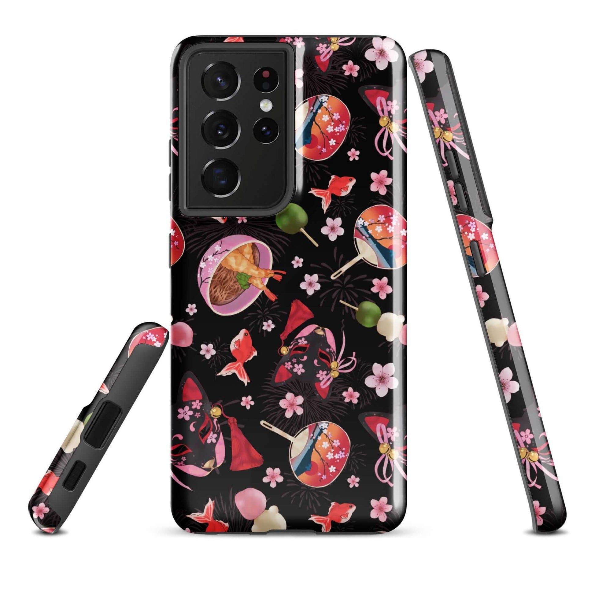 Stylish Matsuri Samsung® Tough Case featuring vibrant designs for ultimate protection and artistic flair.