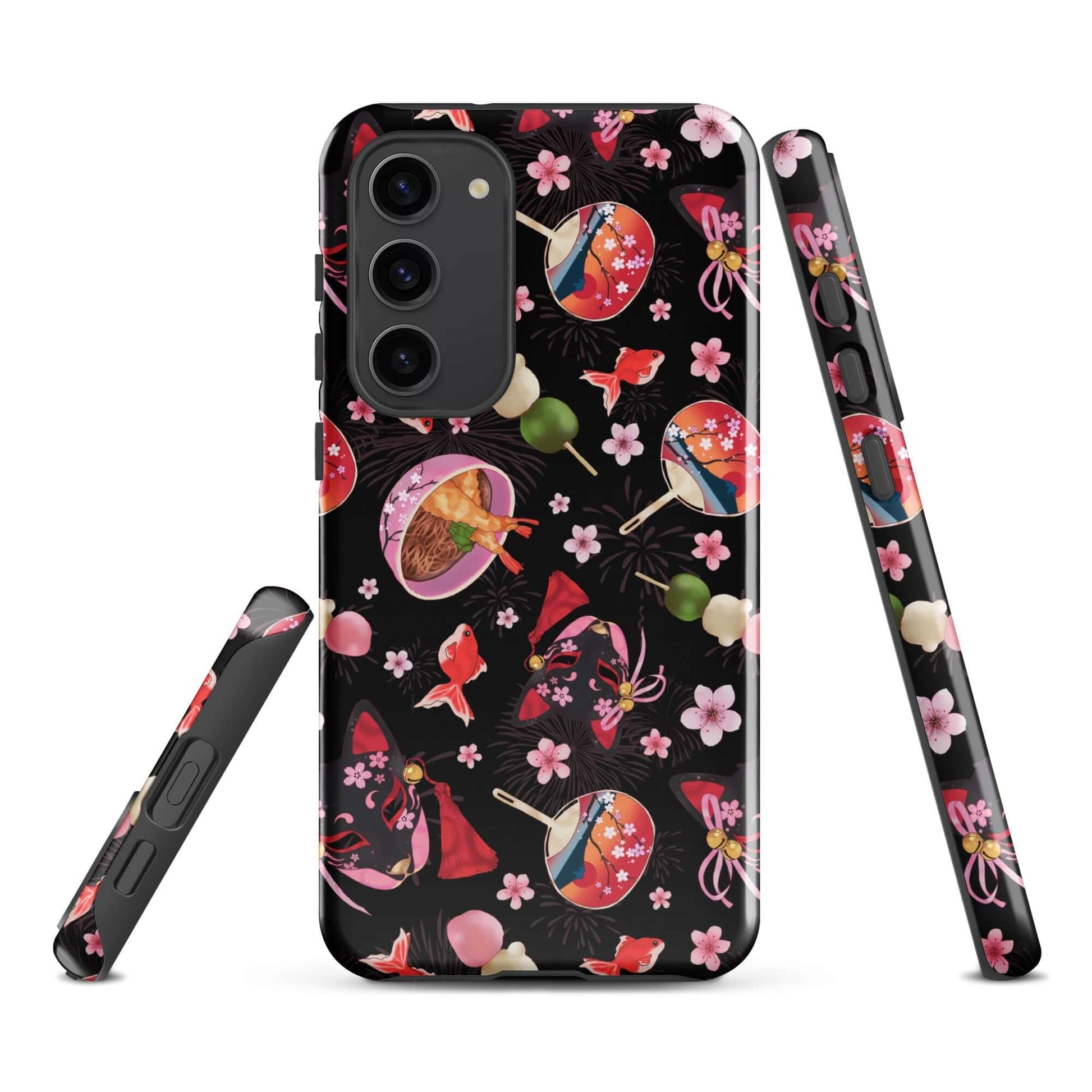 Matsuri Samsung® Tough Case features a colorful design, providing stylish protection for your phone against bumps and scratches.