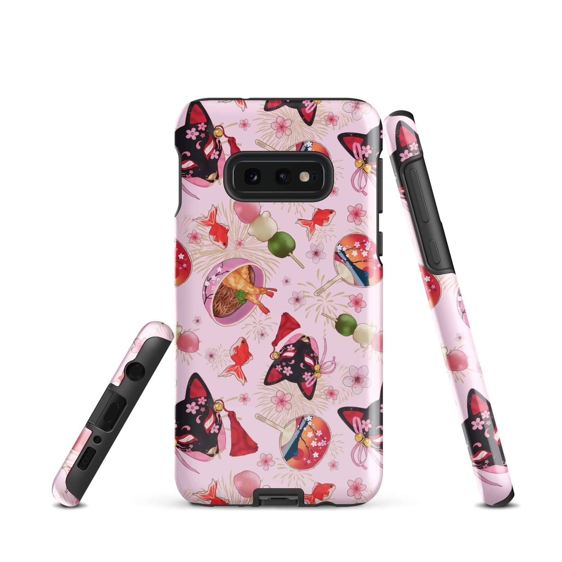 Stylish Matsuri Samsung® Tough Case features vibrant designs, ensuring protection from bumps and scratches. Perfect for art lovers!