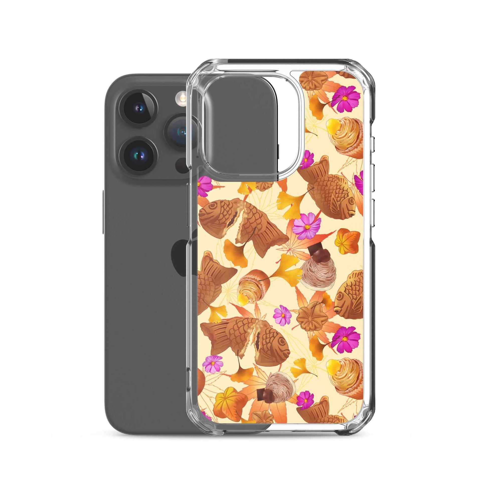 Protect your iPhone® in style with the Momiji iPhone® Clear Case, featuring a vibrant design and durable protection.