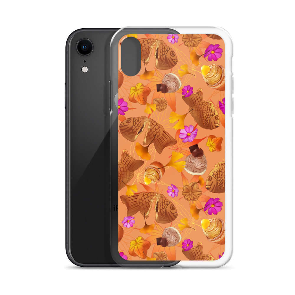 Protect your phone in style with the Momiji iPhone® Clear Case featuring a vibrant design and durable construction.