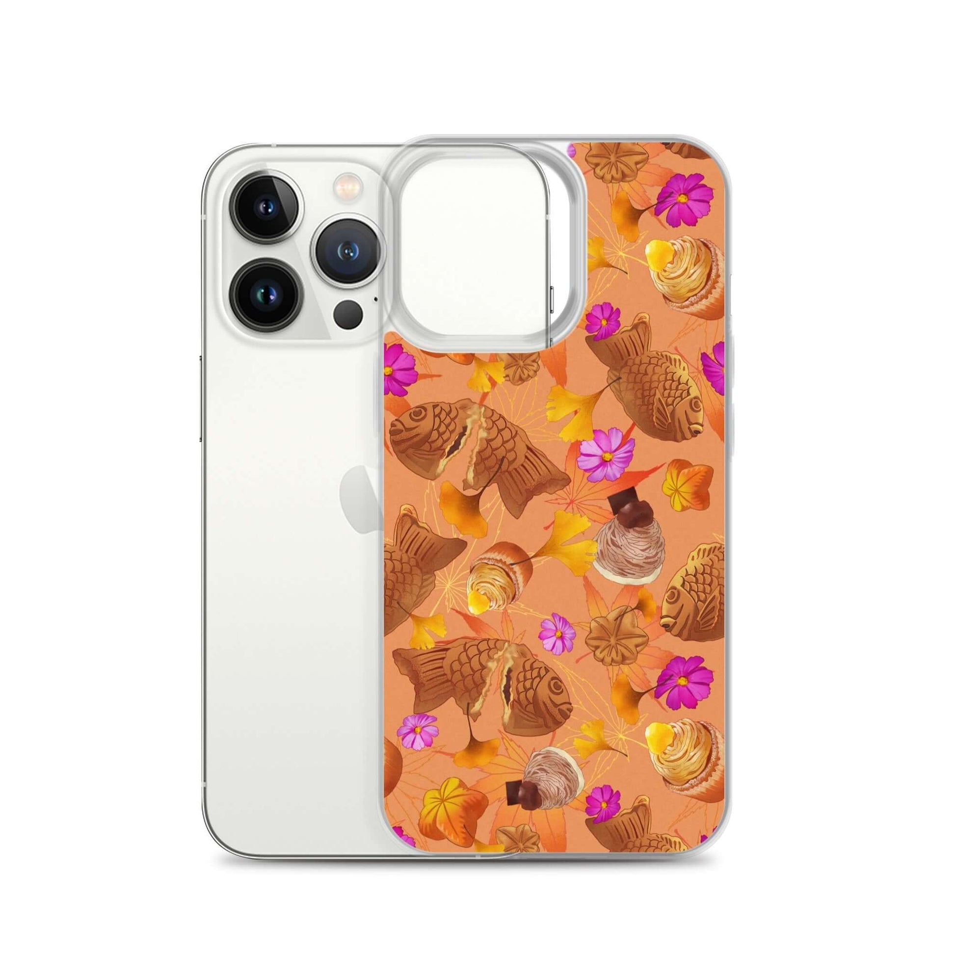 Sleek Momiji iPhone® Clear Case features a unique design, providing protection against scratches and dirt. Perfect fit!
