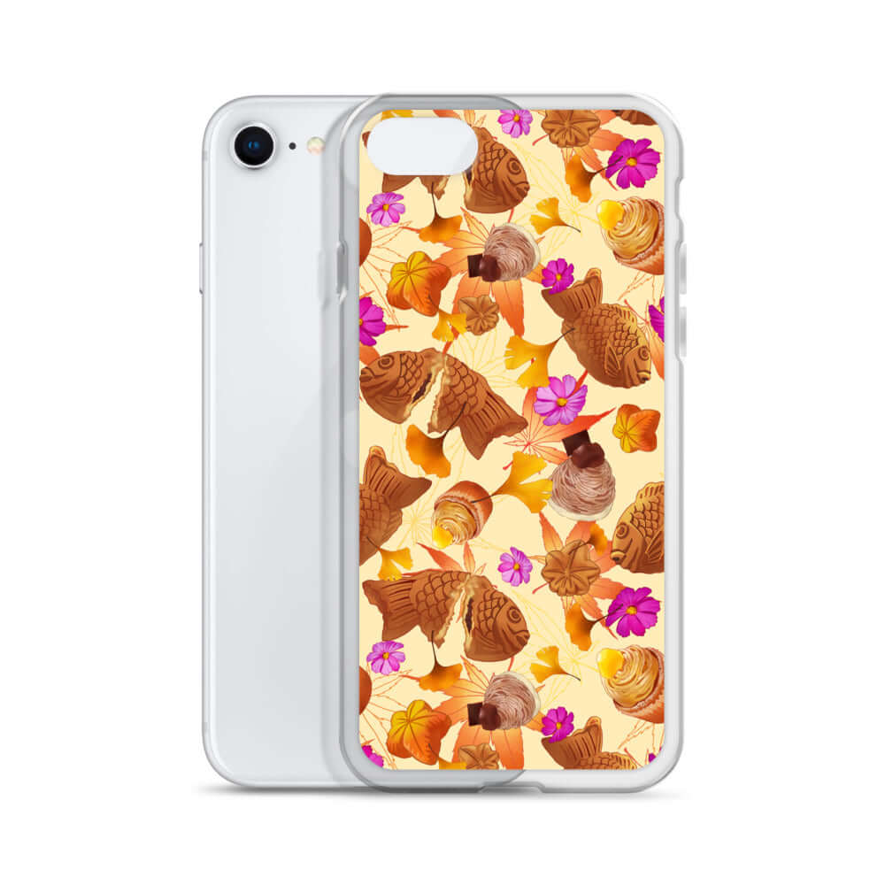 Protect your phone stylishly with the Momiji iPhone® Clear Case, featuring a sleek design and flexible sides.