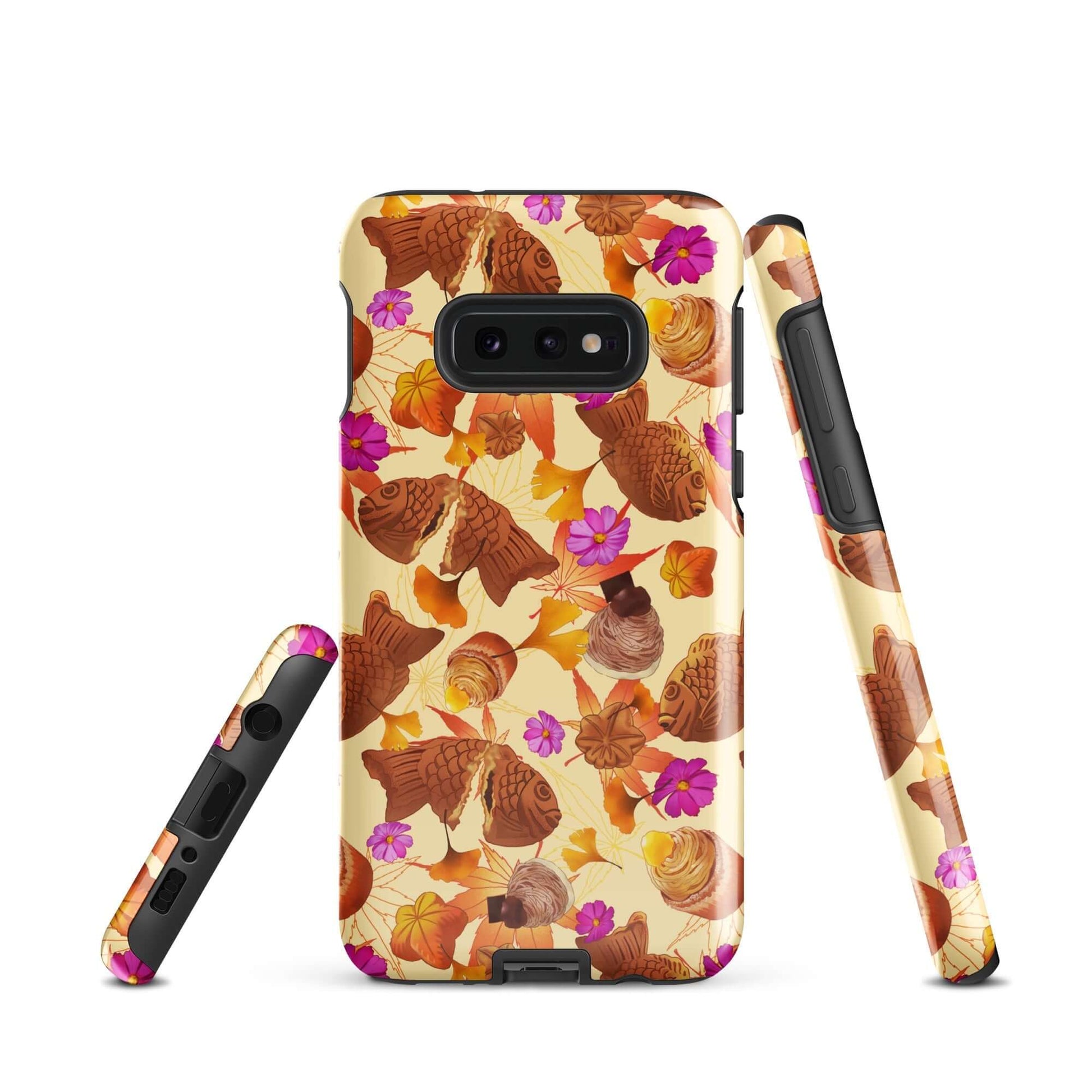 Stylish Momiji Samsung® Tough Case featuring vibrant designs, offering durability and protection for your phone.