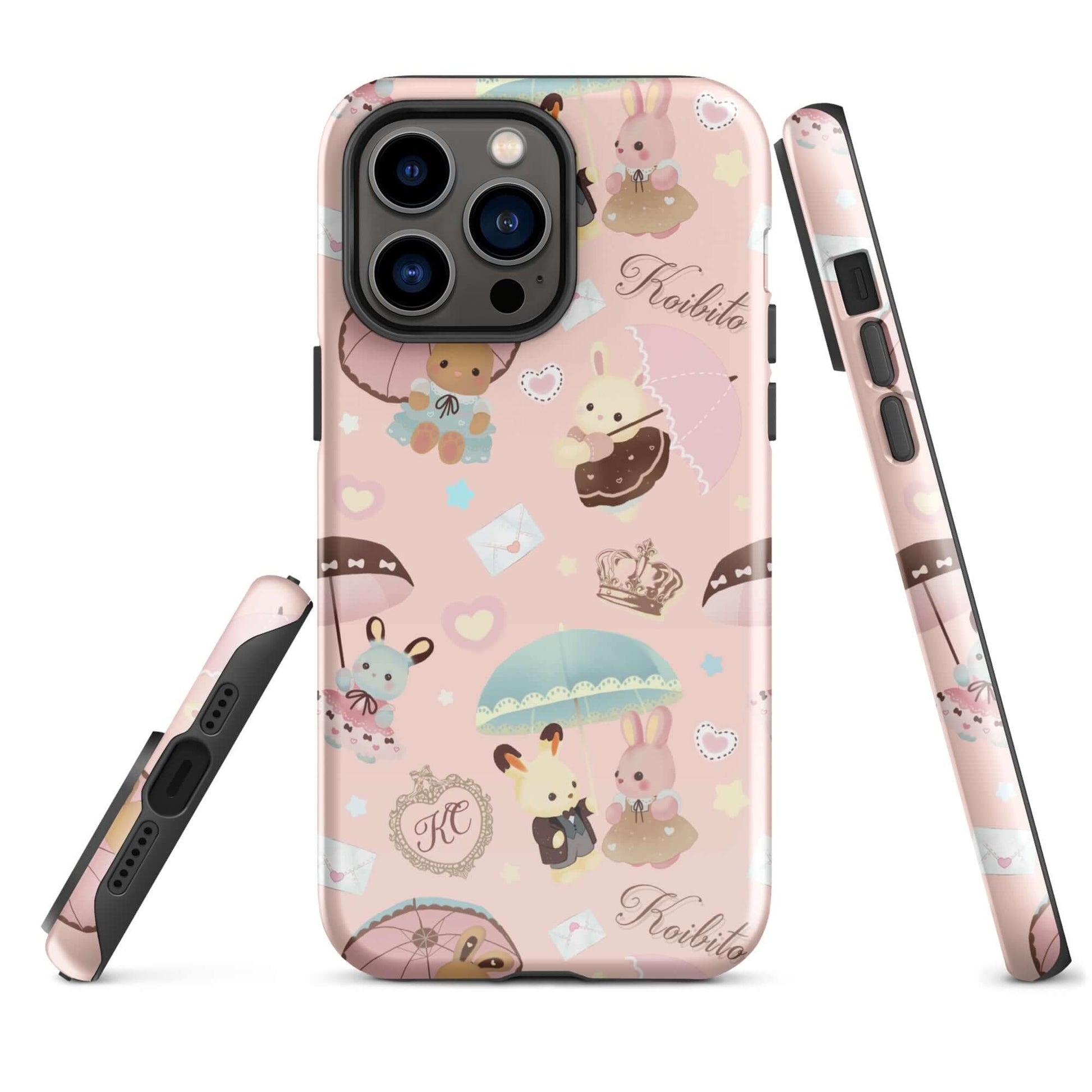 Stylishly protect your phone with the Parasol Bunny iPhone® Tough Case, featuring a cute, dual-layered design.