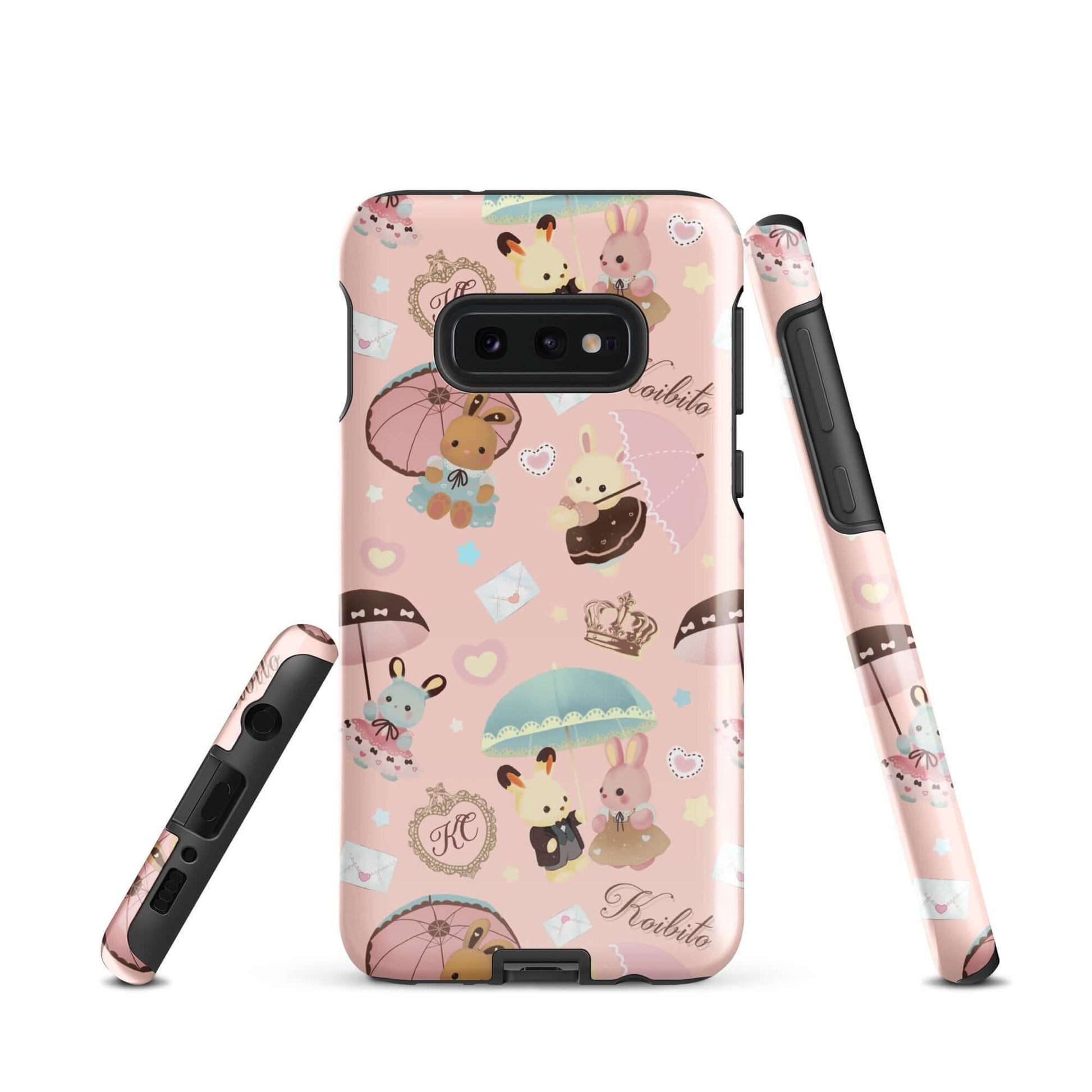 Protect your phone in style with the Parasol Bunny Samsung® Tough Case featuring adorable bunny designs.