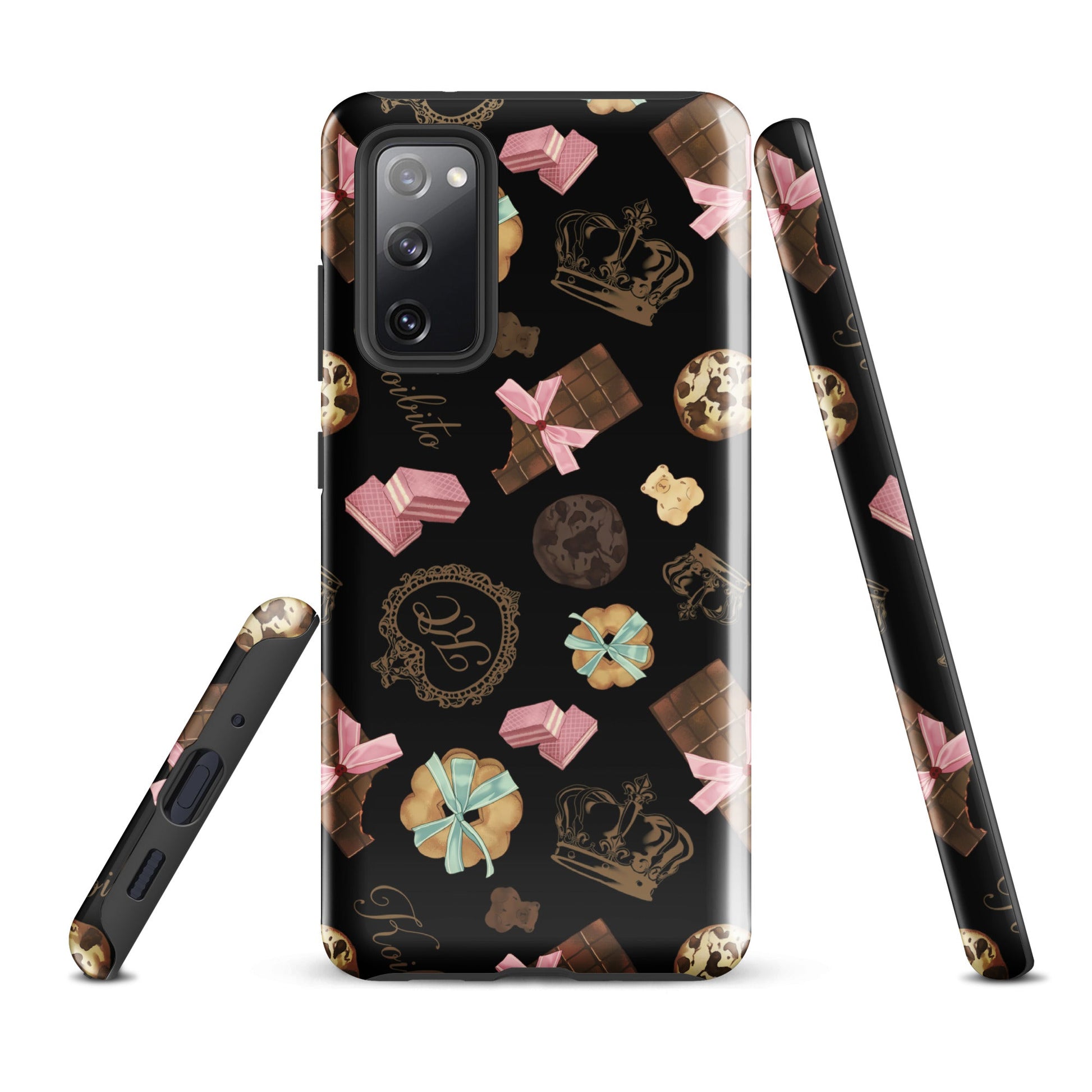 Stylish Royal Cookie Samsung® Tough Case featuring a chic design, ensuring durability and protection for your phone.