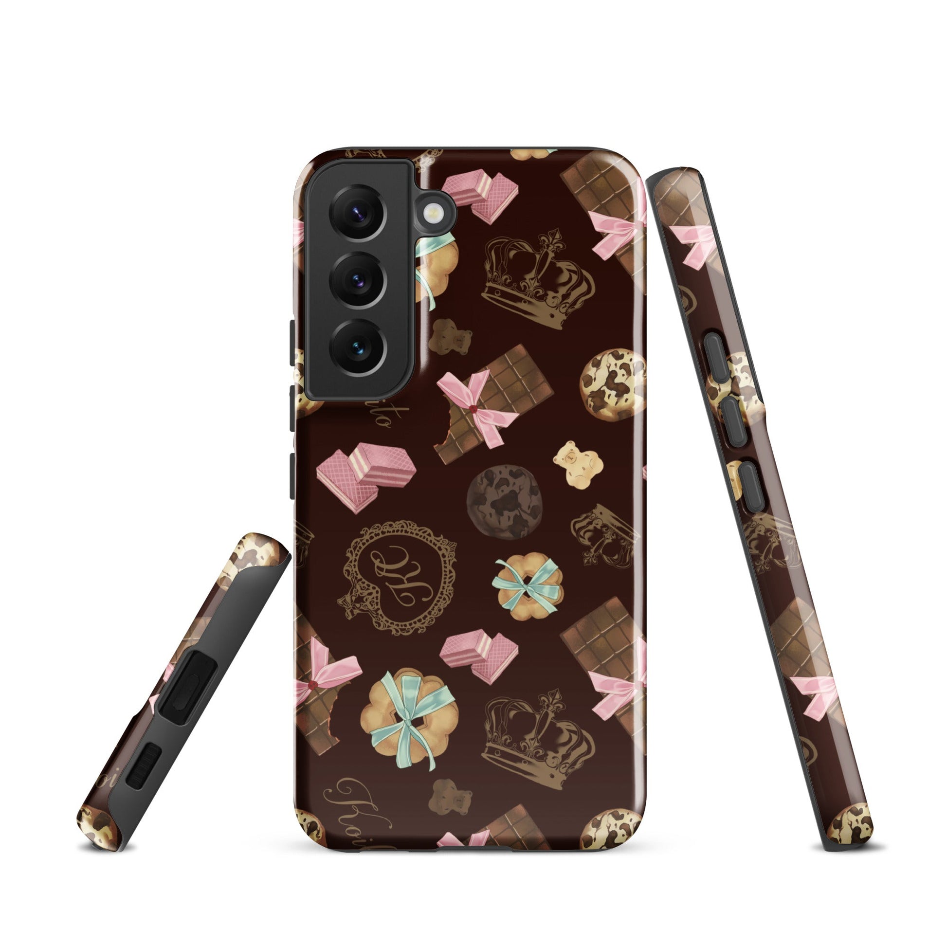 Royal Cookie Samsung® Tough Case features a chic design, offering durability and protection for your phone.