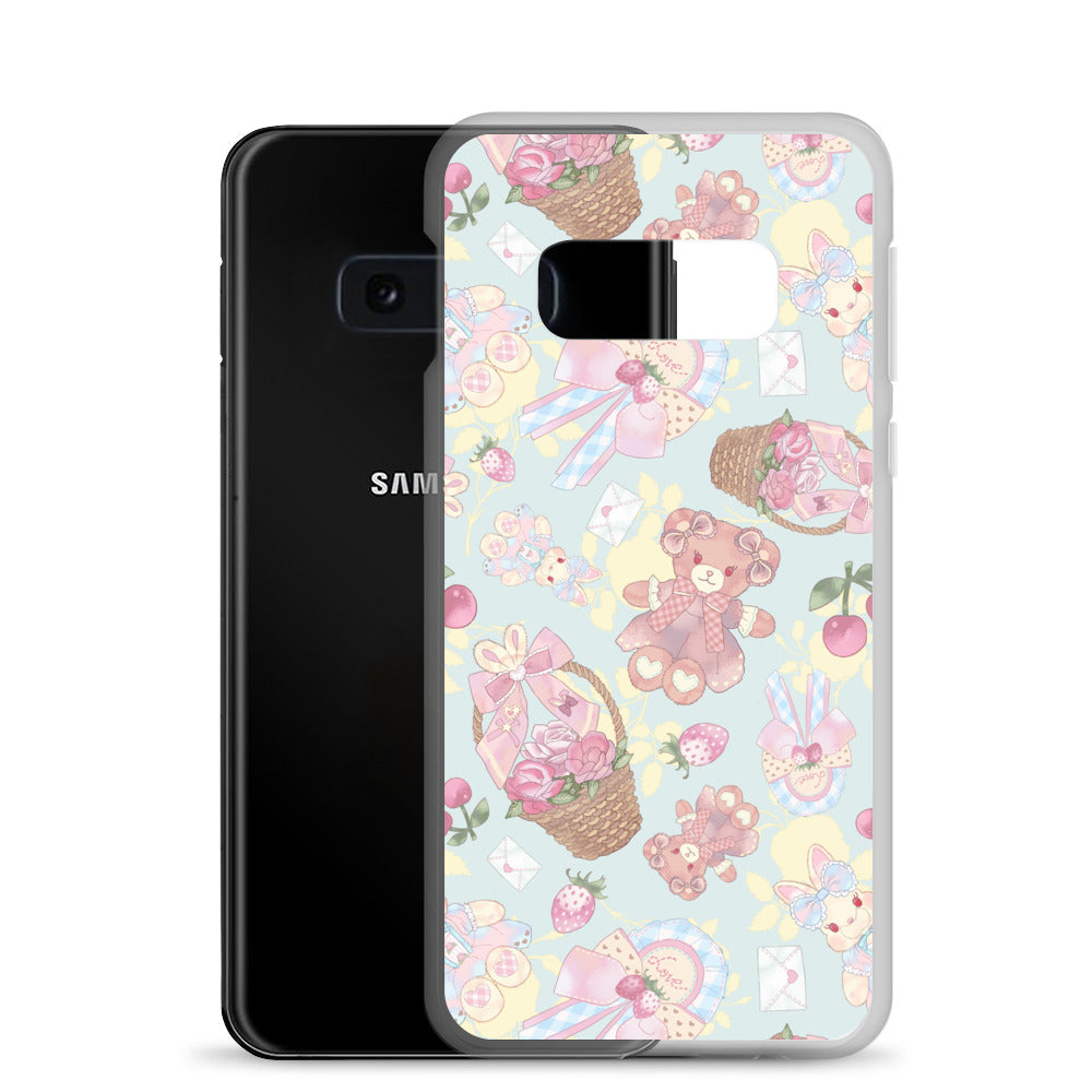 Showcase your style with the Sweet Teddy Samsung® Clear Case, featuring vibrant colors and adorable teddy bear designs.