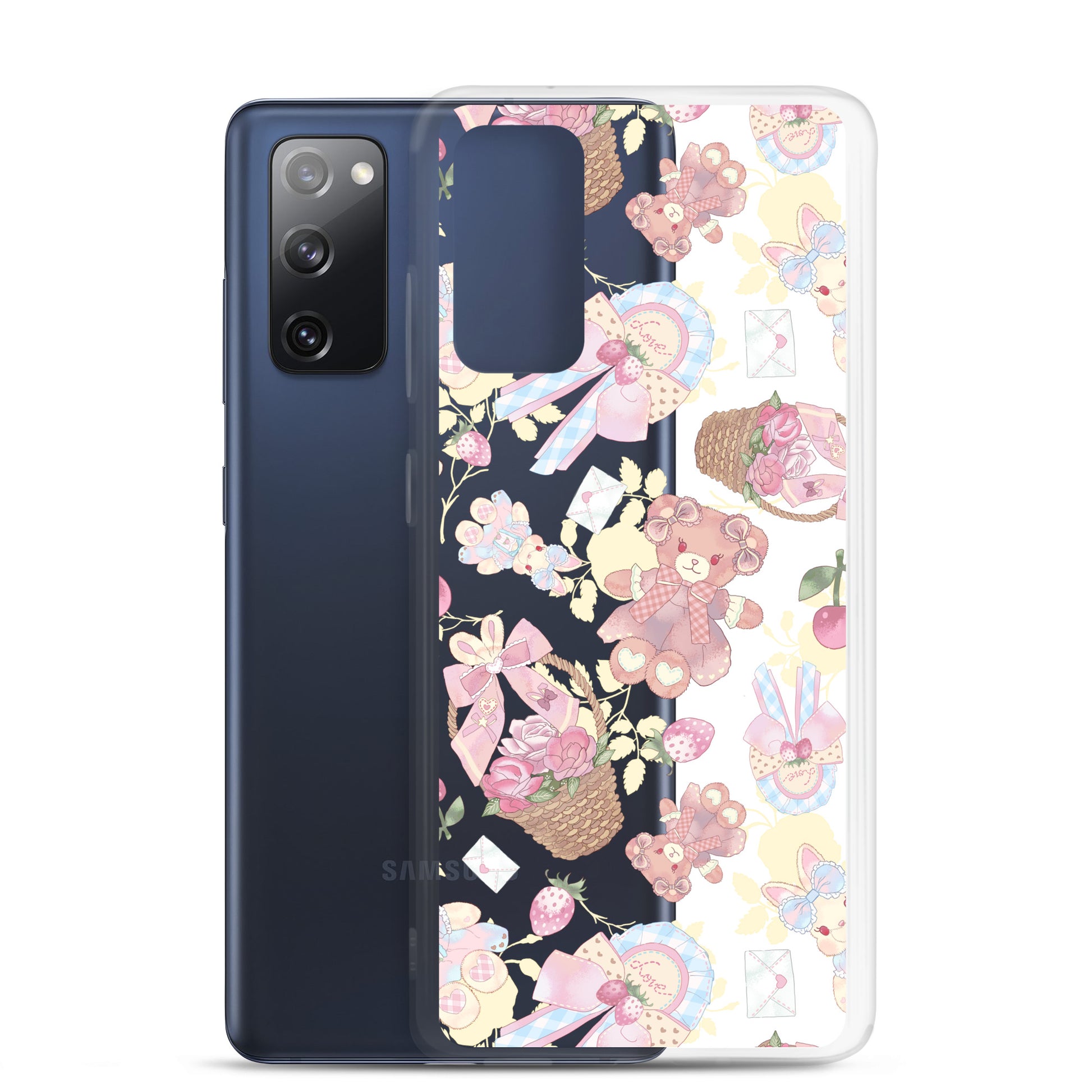 Protect your phone in style with the Sweet Teddy Samsung® Clear Case, featuring vibrant designs and a sleek fit.