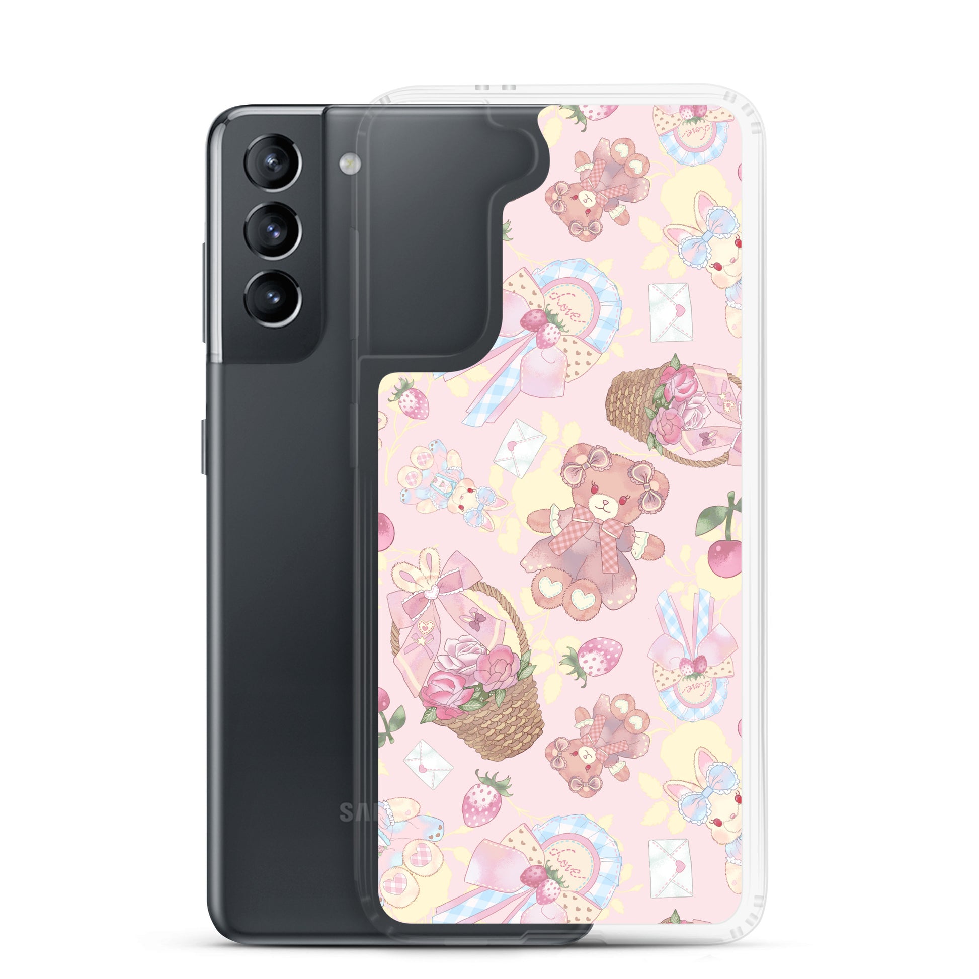 Show off your style with the Sweet Teddy Samsung® Clear Case, featuring vibrant designs for ultimate phone protection.