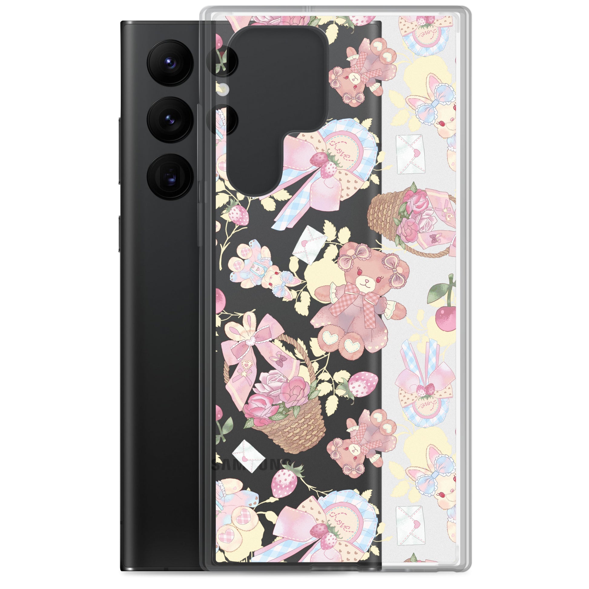 Showcase your style with the Sweet Teddy Samsung® Clear Case, featuring vibrant designs that protect your phone beautifully.