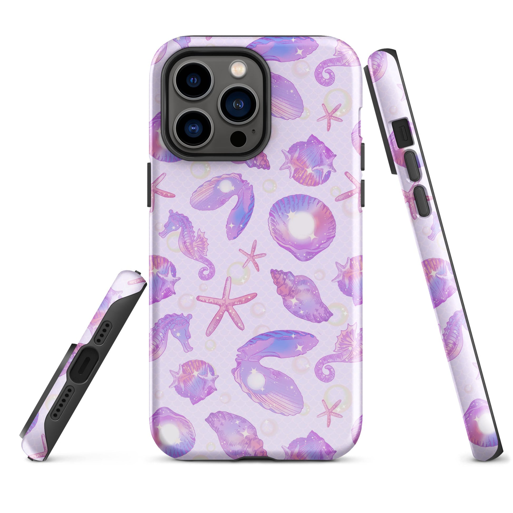 Stylishly protect your phone with the Sea Princess iPhone® Tough Case, featuring a vibrant shell design.