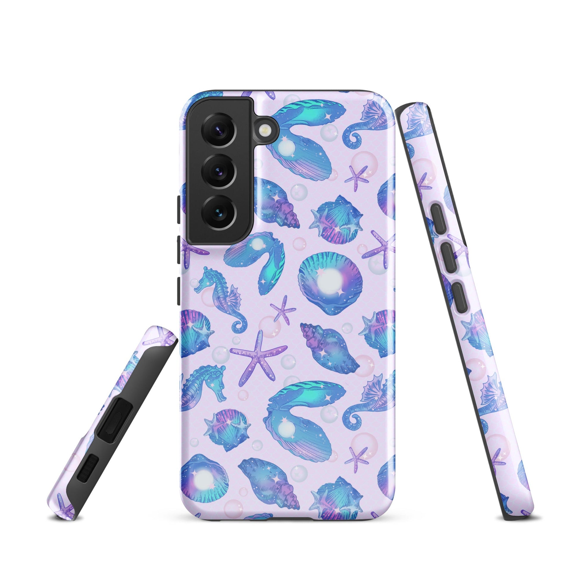 Stylish Sea Princess Samsung® Tough Case featuring vibrant marine designs, ensuring protection and style for your phone.