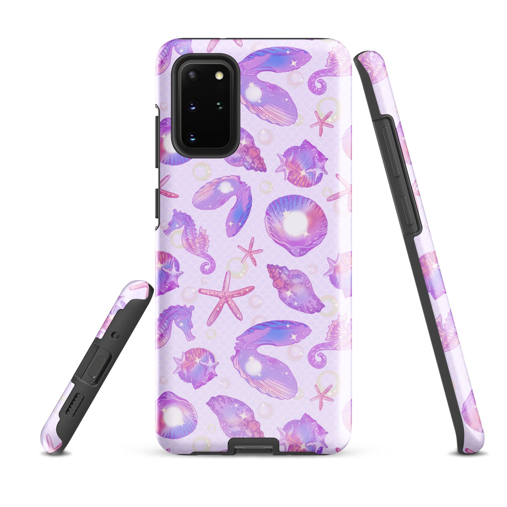 Stylish Sea Princess Samsung® Tough Case features a vibrant ocean design with dual-layer protection for ultimate durability.
