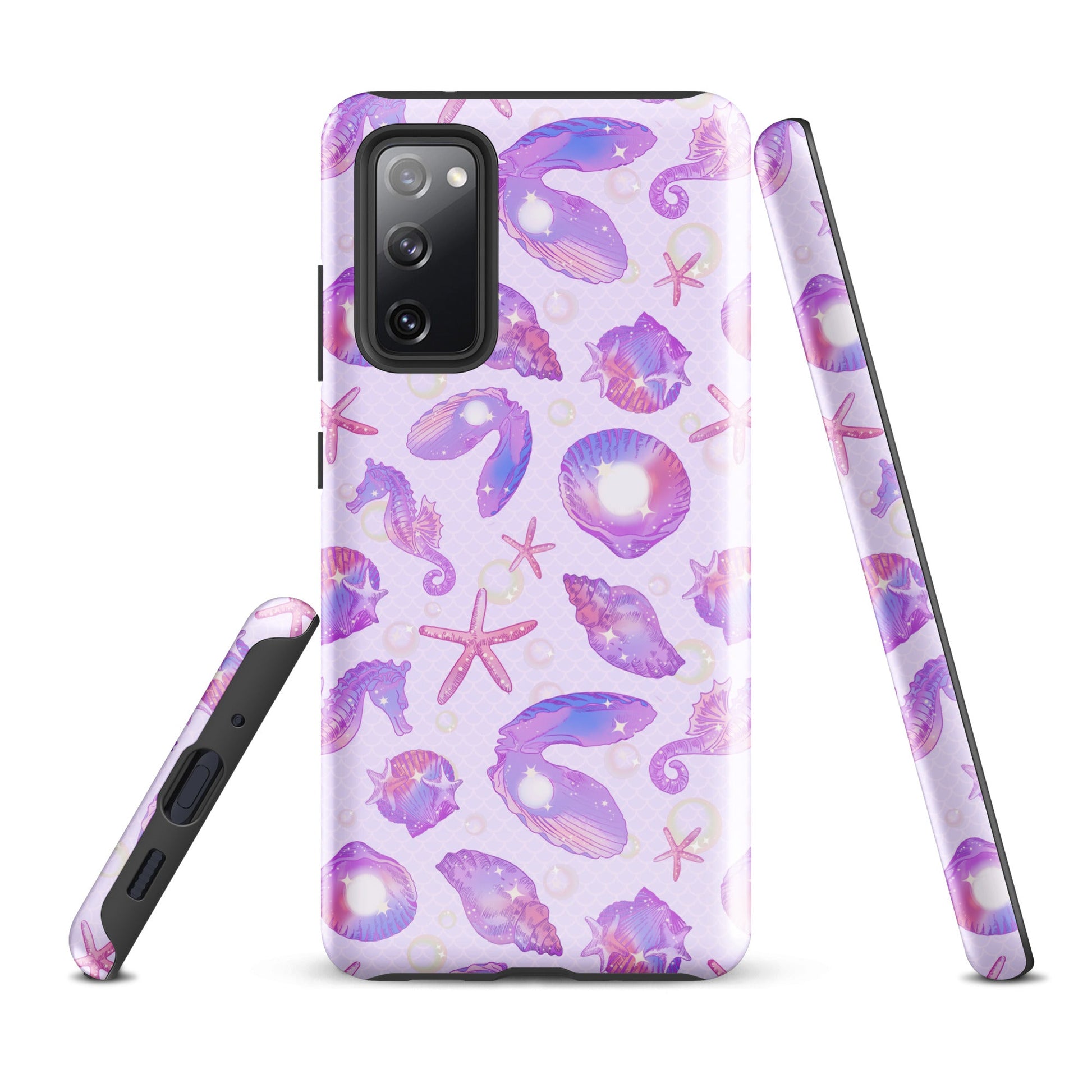 Stylish Sea Princess Samsung® Tough Case features vibrant marine designs, ensuring protection and durability for your phone.