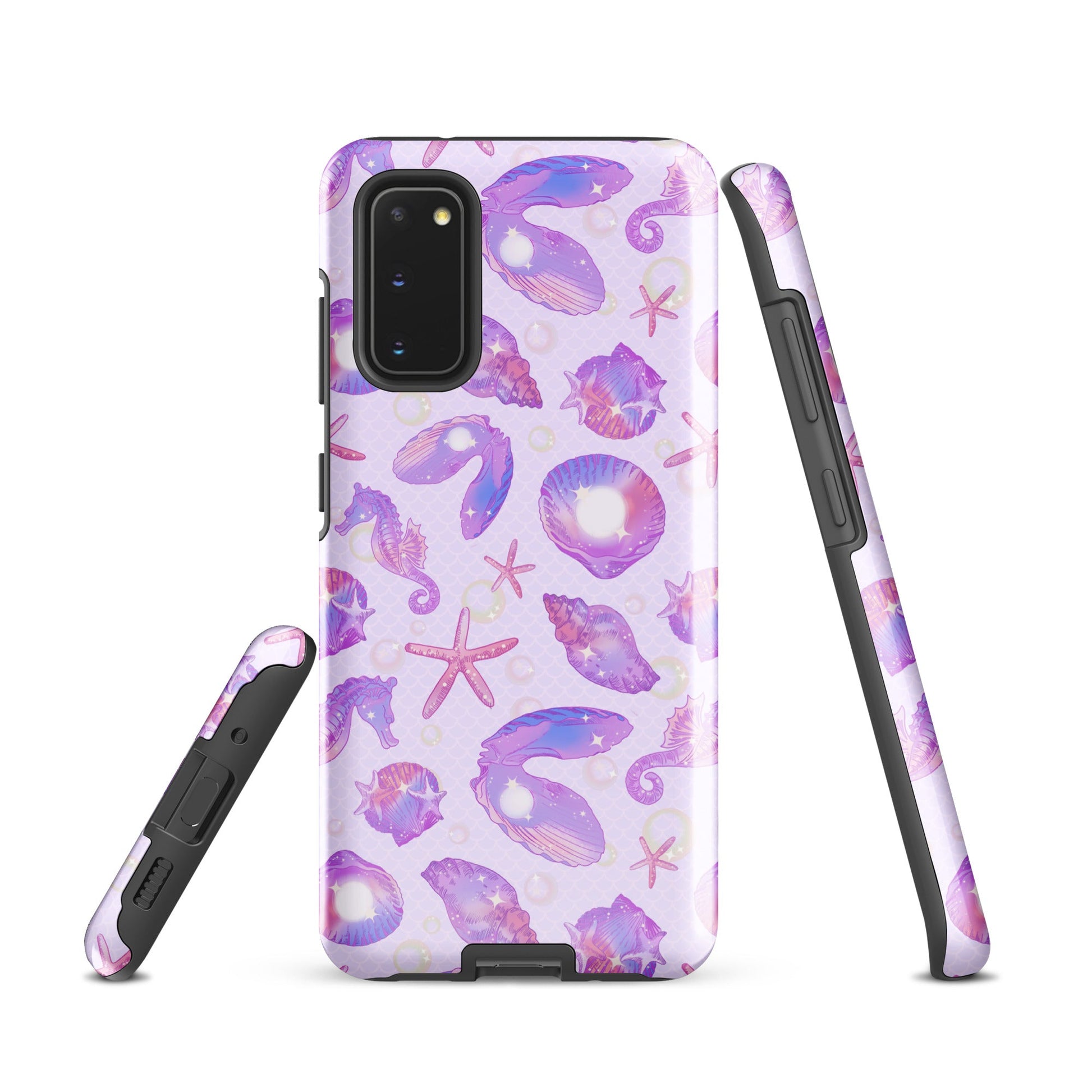 Stylish Sea Princess Samsung® Tough Case features vibrant sea-themed designs and provides excellent phone protection.