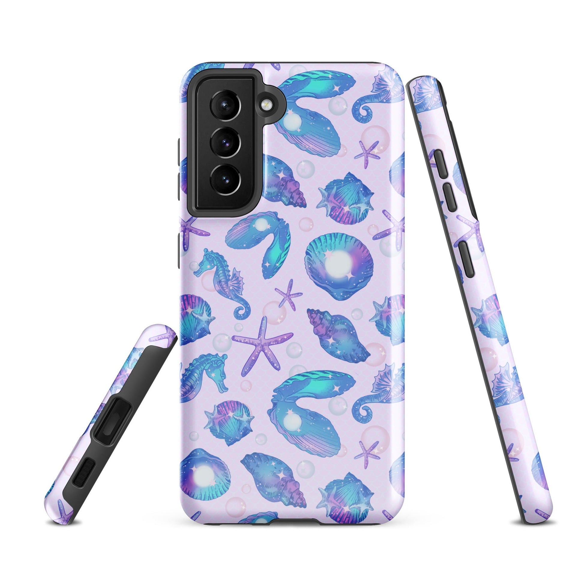 Protect your phone in style with the Sea Princess Samsung® Tough Case, featuring vibrant sea-themed designs.