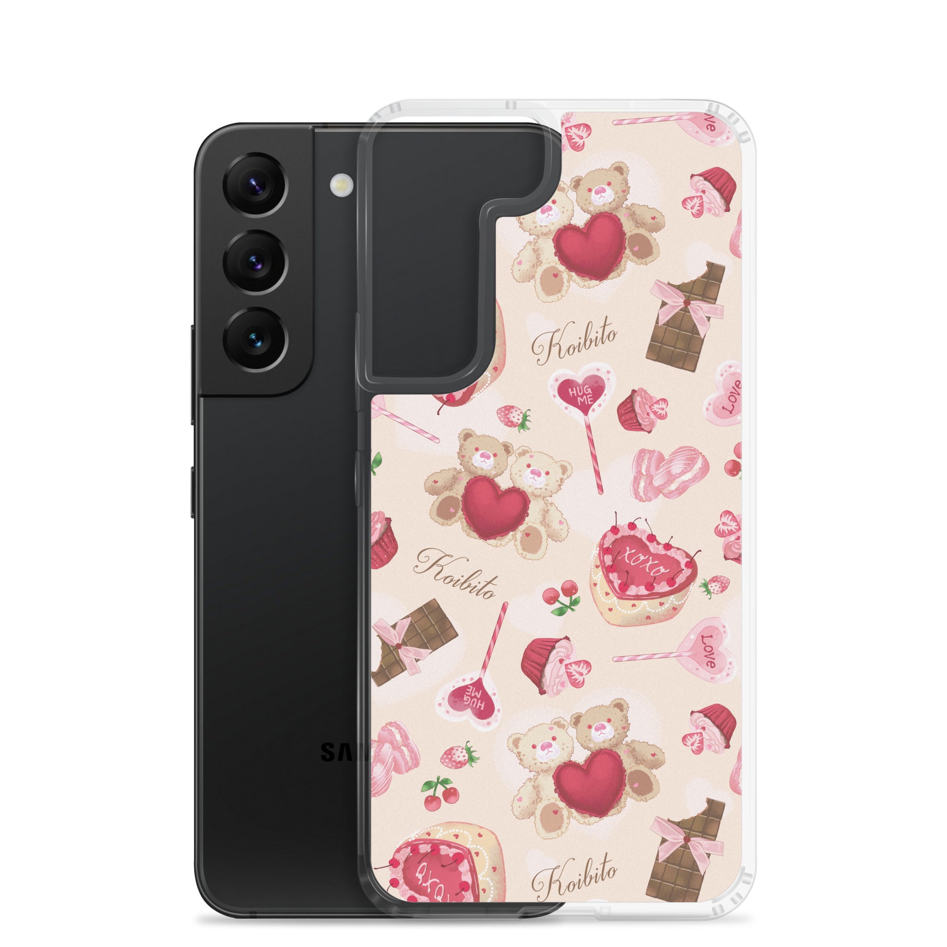 Stylish and protective, the Sugar Sweetheart Samsung® Clear Case adds a cute touch for Valentine’s Day celebrations.