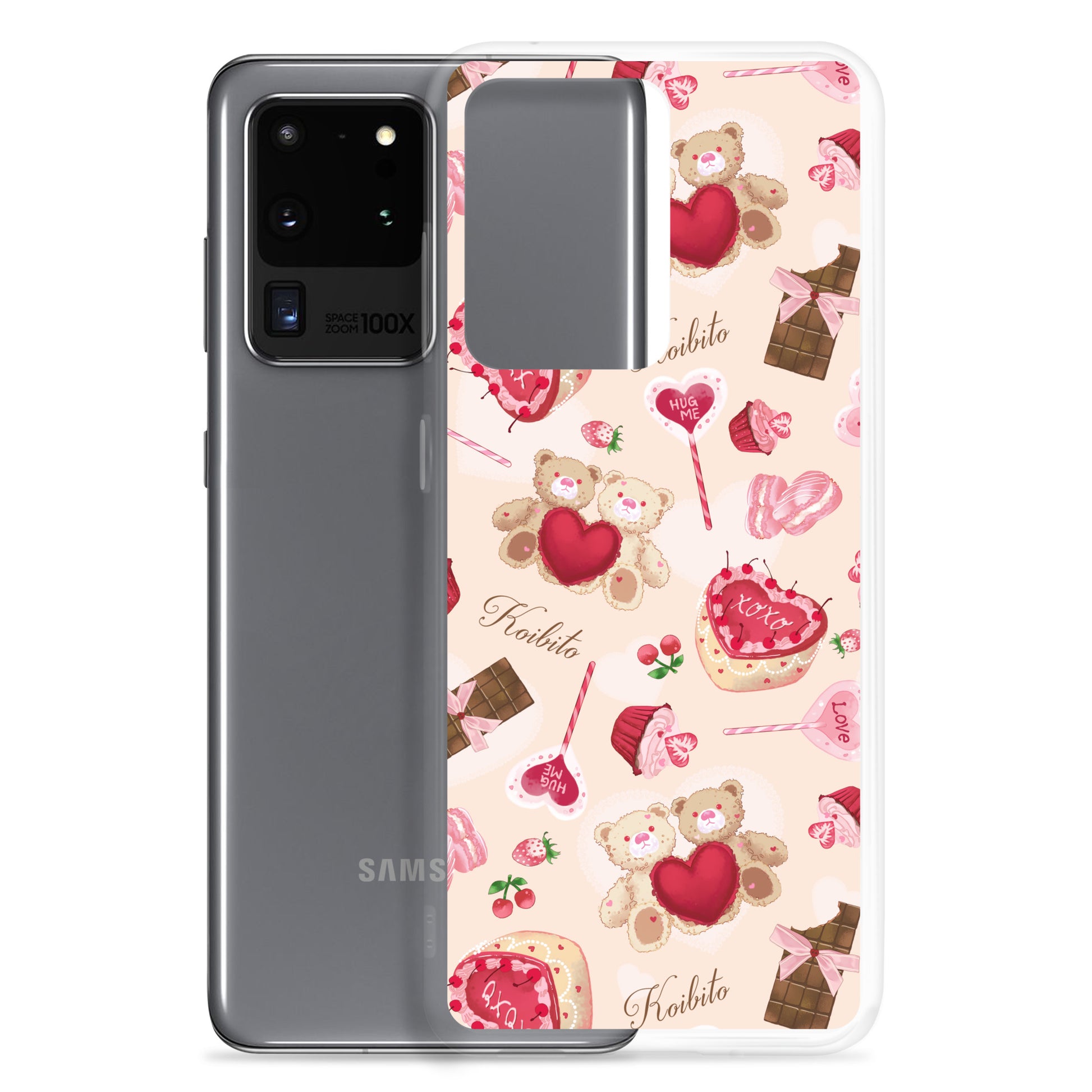 Cute and protective, the Sugar Sweetheart Samsung® Clear Case features a charming design perfect for Valentine's Day.