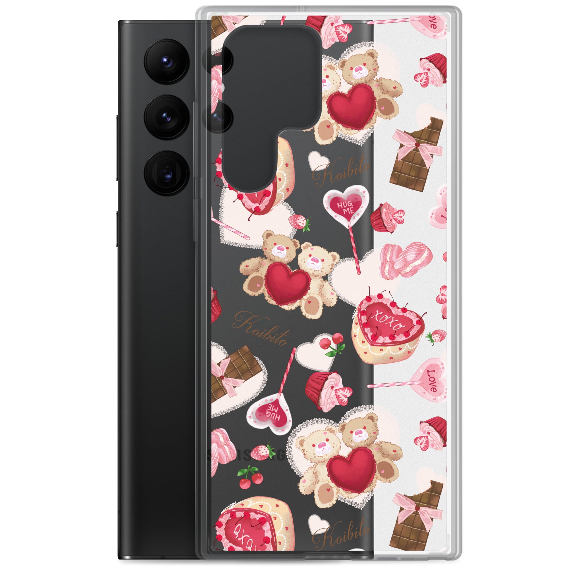 Cute and protective, the Sugar Sweetheart Samsung® Clear Case adds charm and style for Valentine's Day celebrations.