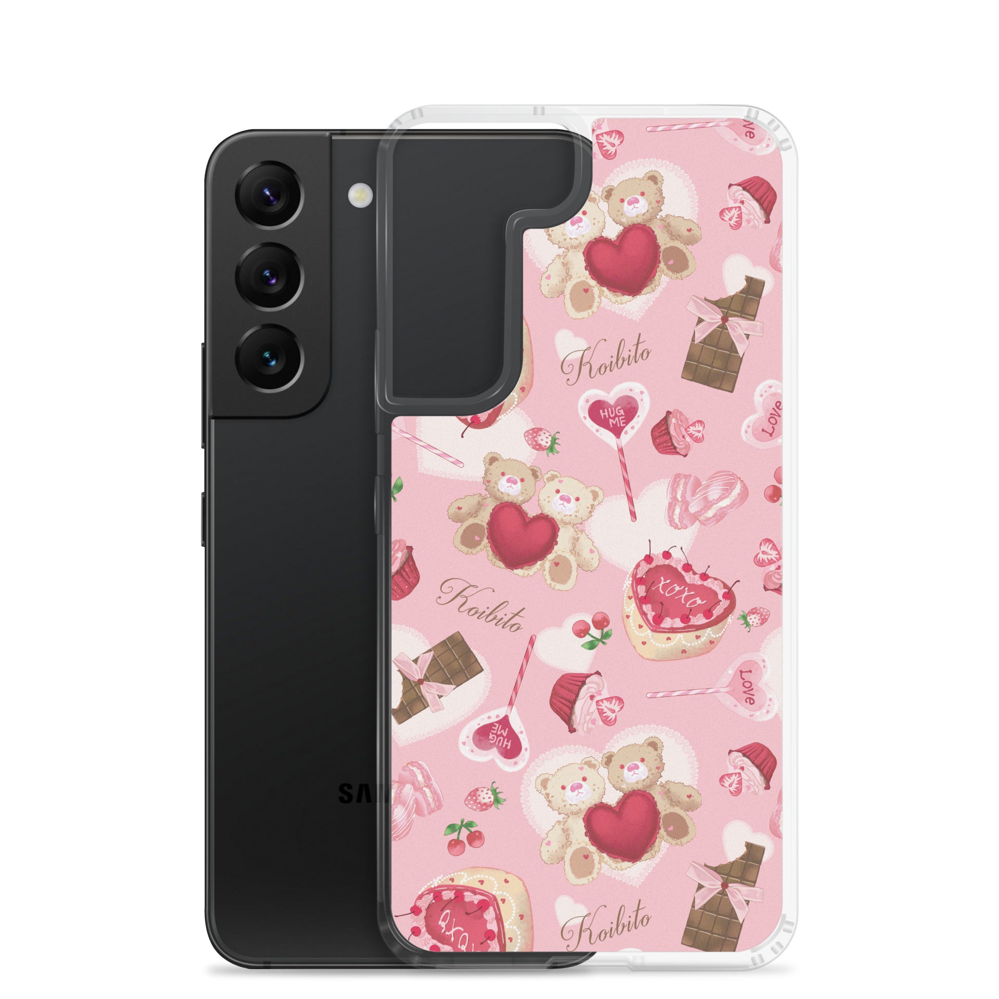 Protect your phone with the cute Sugar Sweetheart Samsung® Clear Case, perfect for Valentine's Day charm.