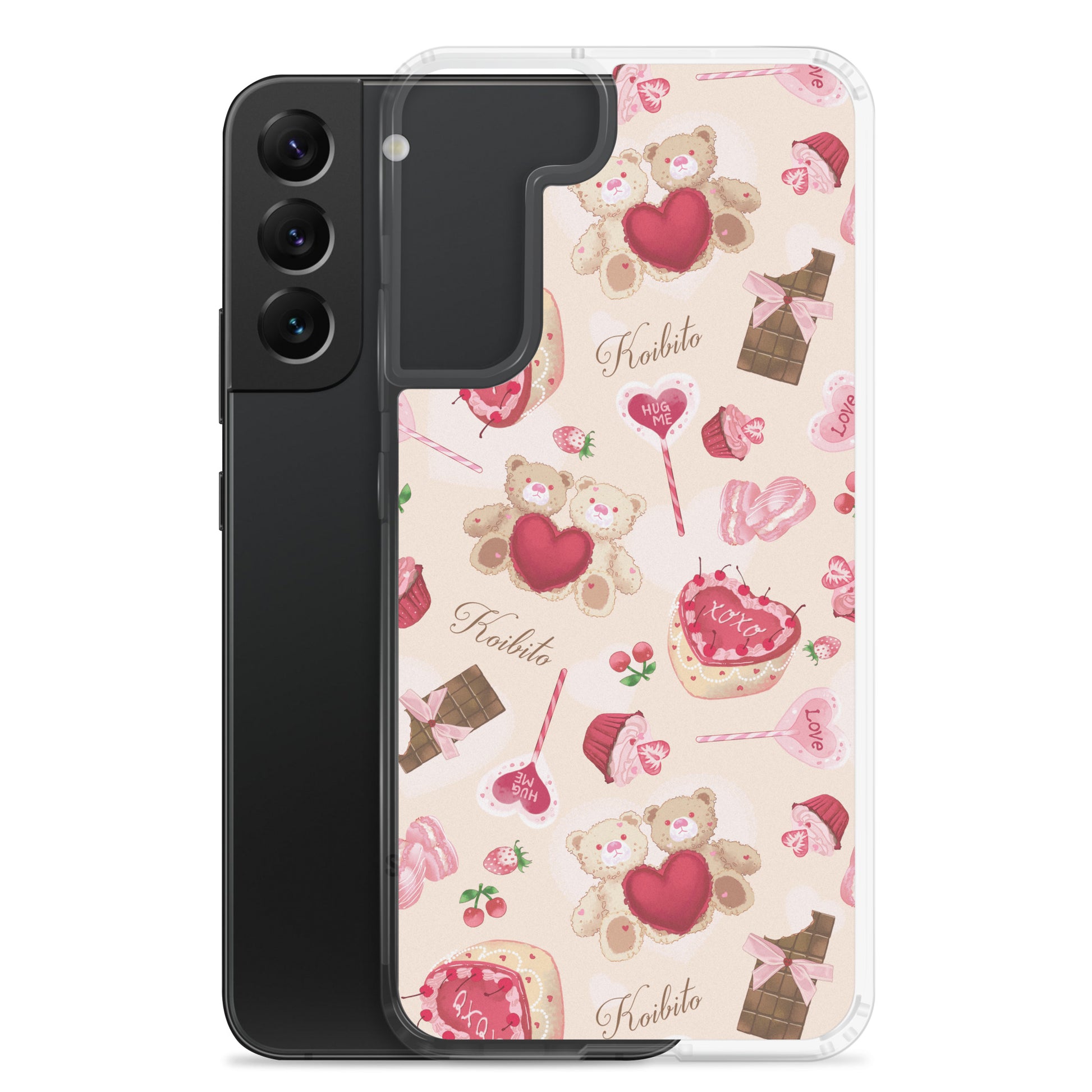 Protect your phone stylishly with the Sugar Sweetheart Samsung® Clear Case, perfect for Valentine's Day.