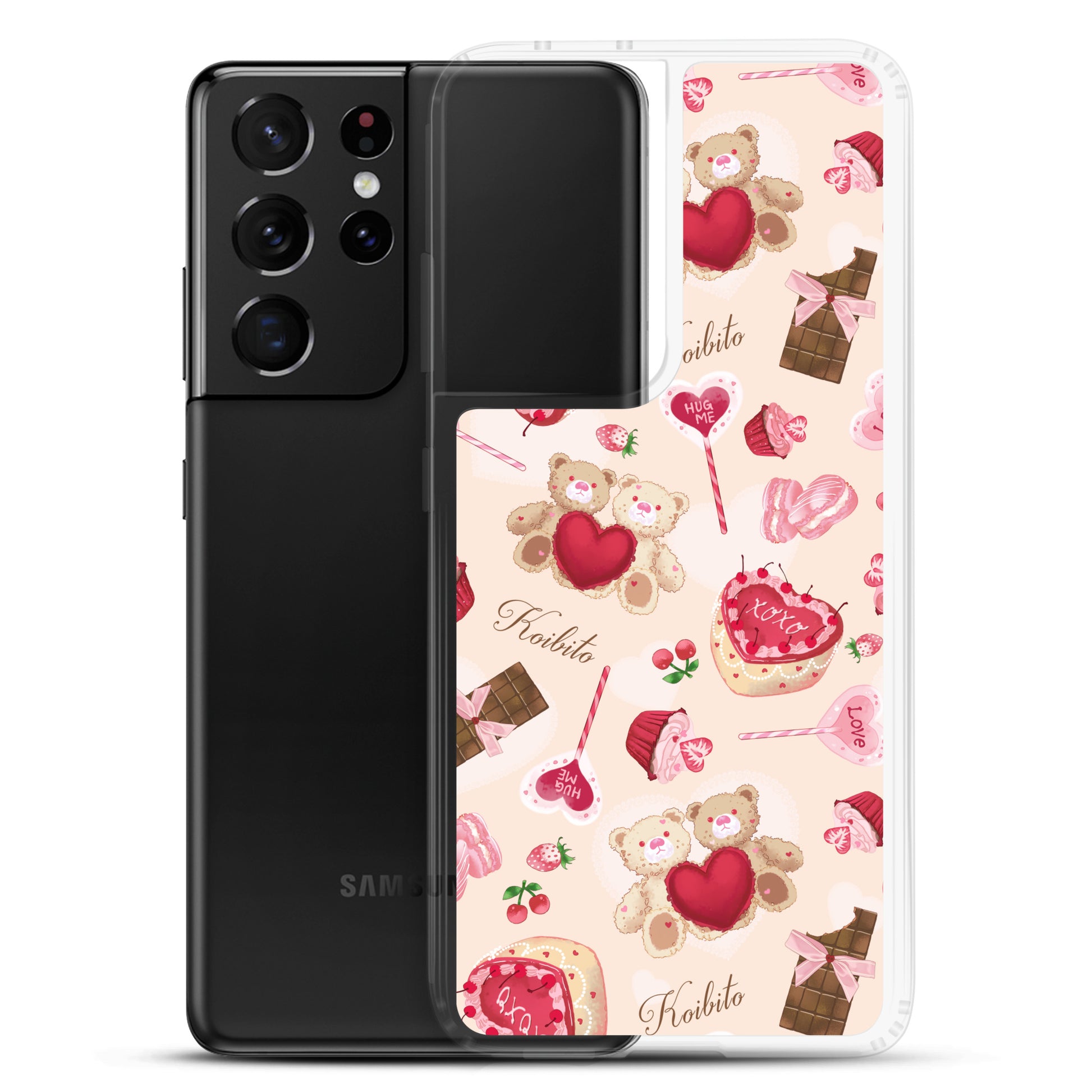 Protect your phone in style with the Sugar Sweetheart Samsung® Clear Case, perfect for Valentine’s Day celebrations.