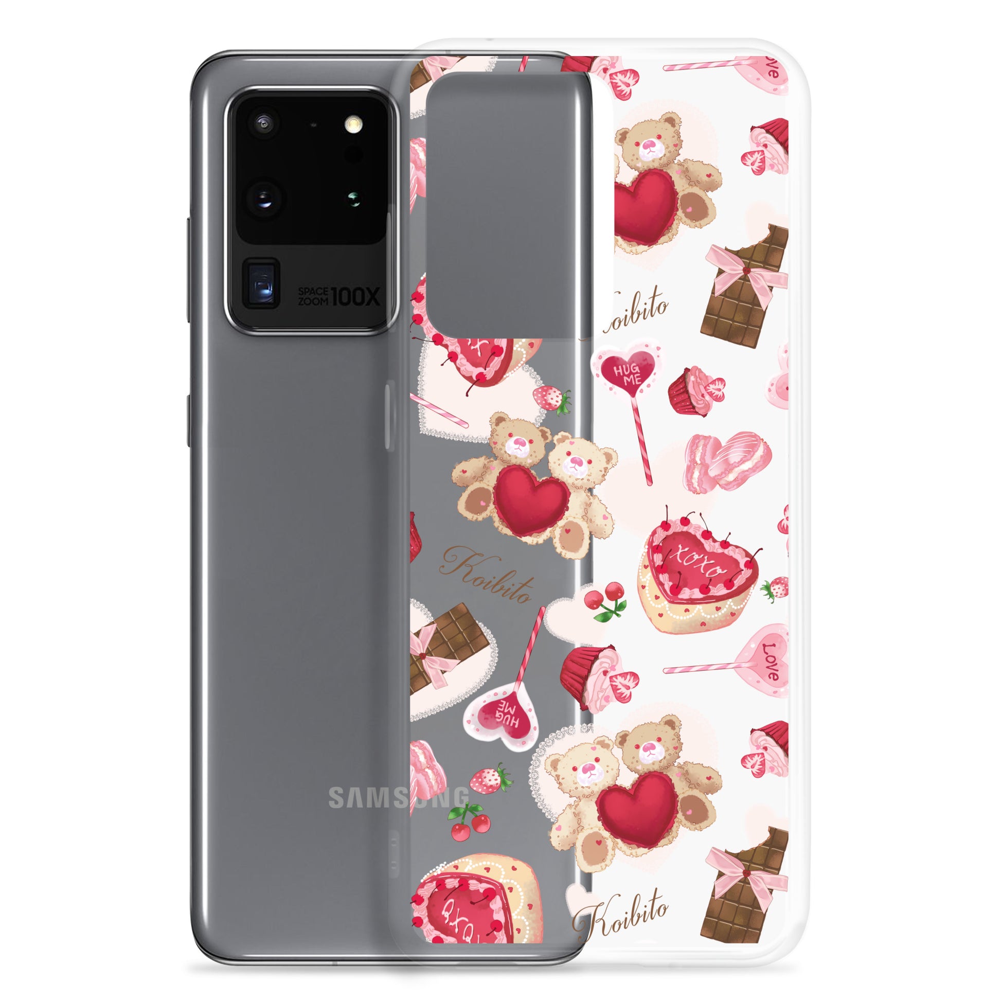 Cute and practical, the Sugar Sweetheart Samsung® Clear Case adds charm while protecting your phone from daily damage.