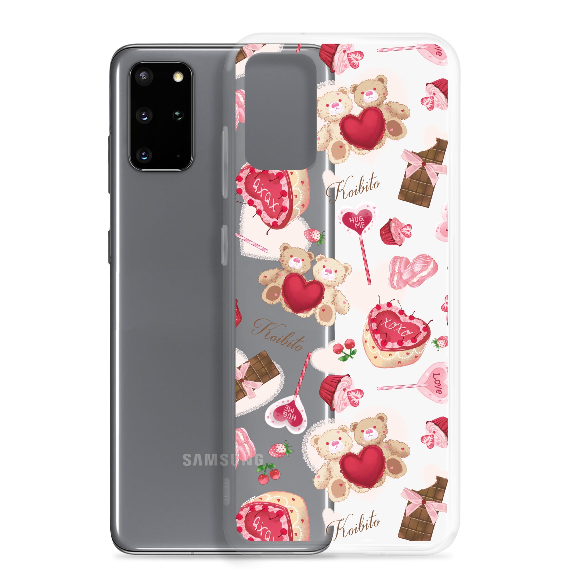 Protect your phone with the cute and practical Sugar Sweetheart Samsung® Clear Case, perfect for Valentine's Day!