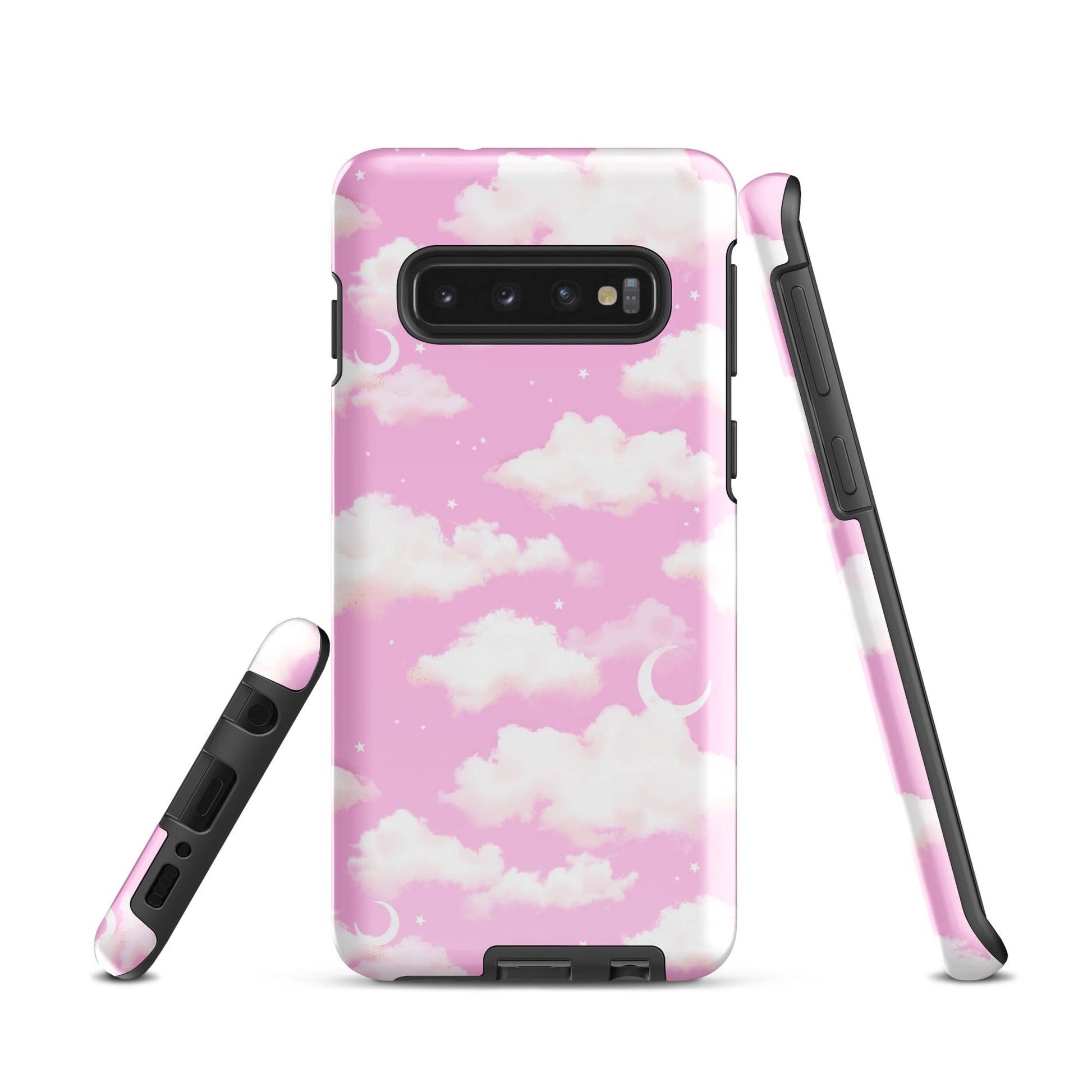 Stylish Cloudy Sky Samsung® Tough Case with impact resistance for ultimate phone protection and artistic flair.
