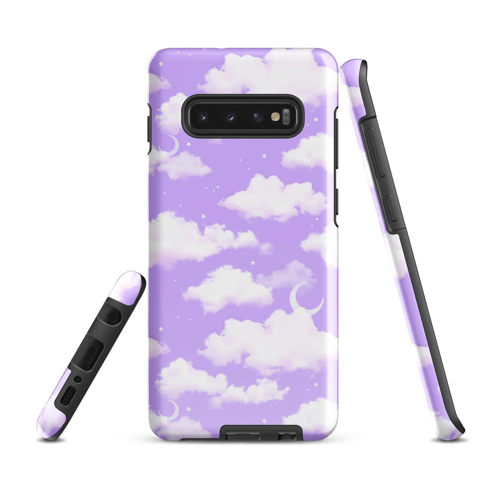 Stylish and protective, the Cloudy Sky Samsung® Tough Case offers impact resistance for your Galaxy S10+.