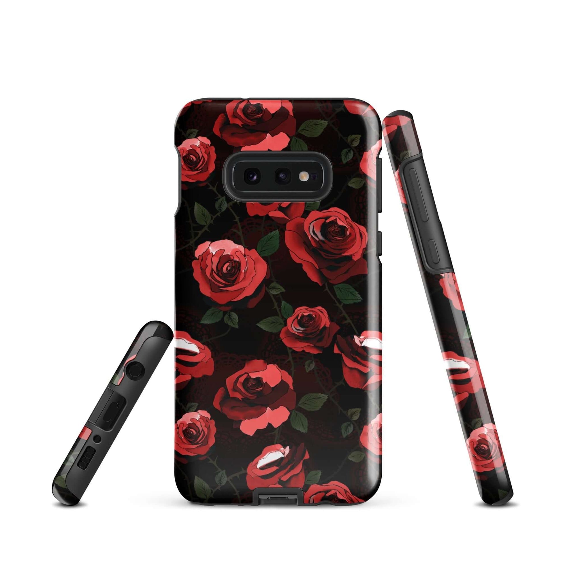 Protect your phone with the stylish Enchanted Rose Samsung® Tough Case, featuring a floral design and durable layers.
