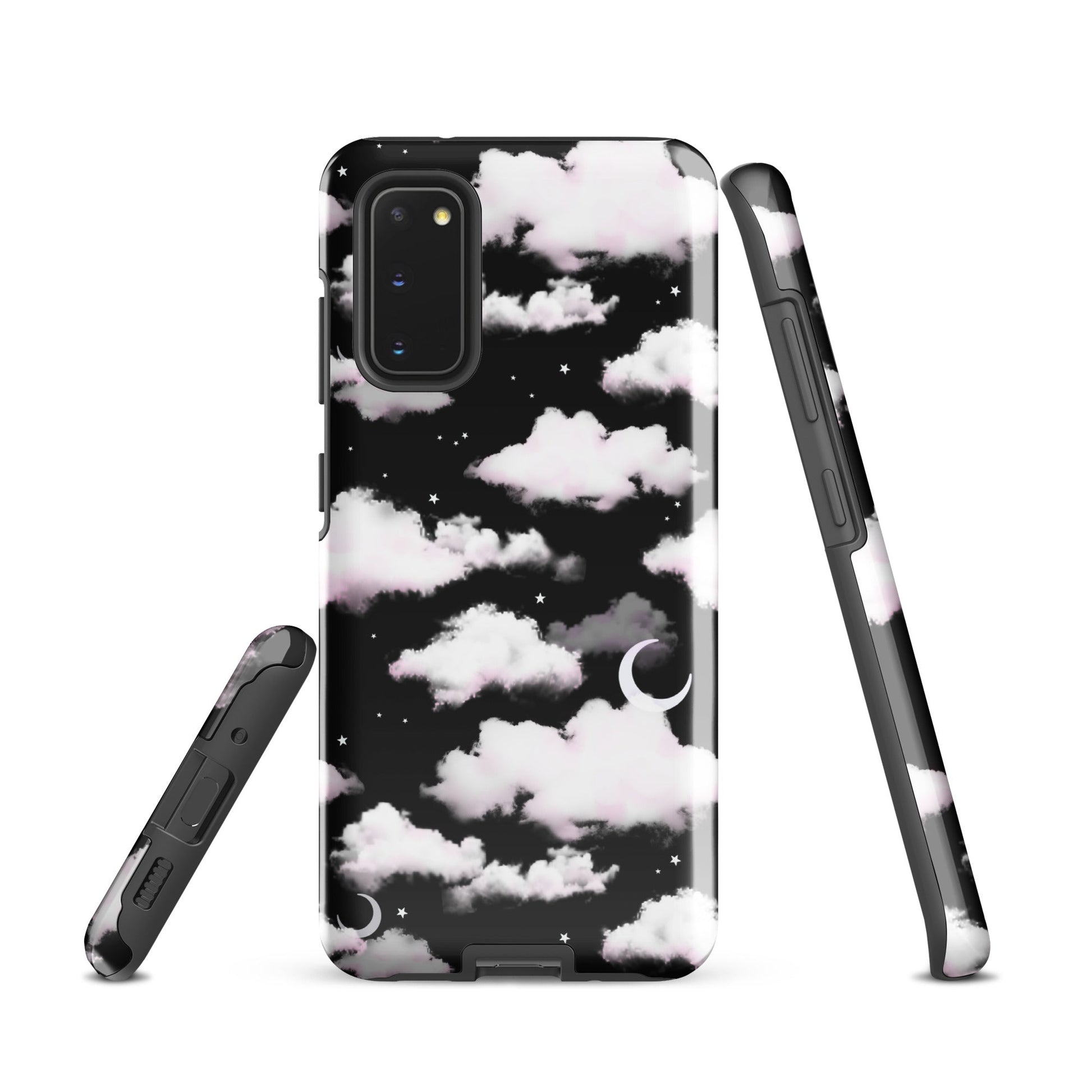 Stylish Cloudy Sky Samsung® Tough Case with dual-layer protection, ideal for safeguarding your phone from drops and scratches.