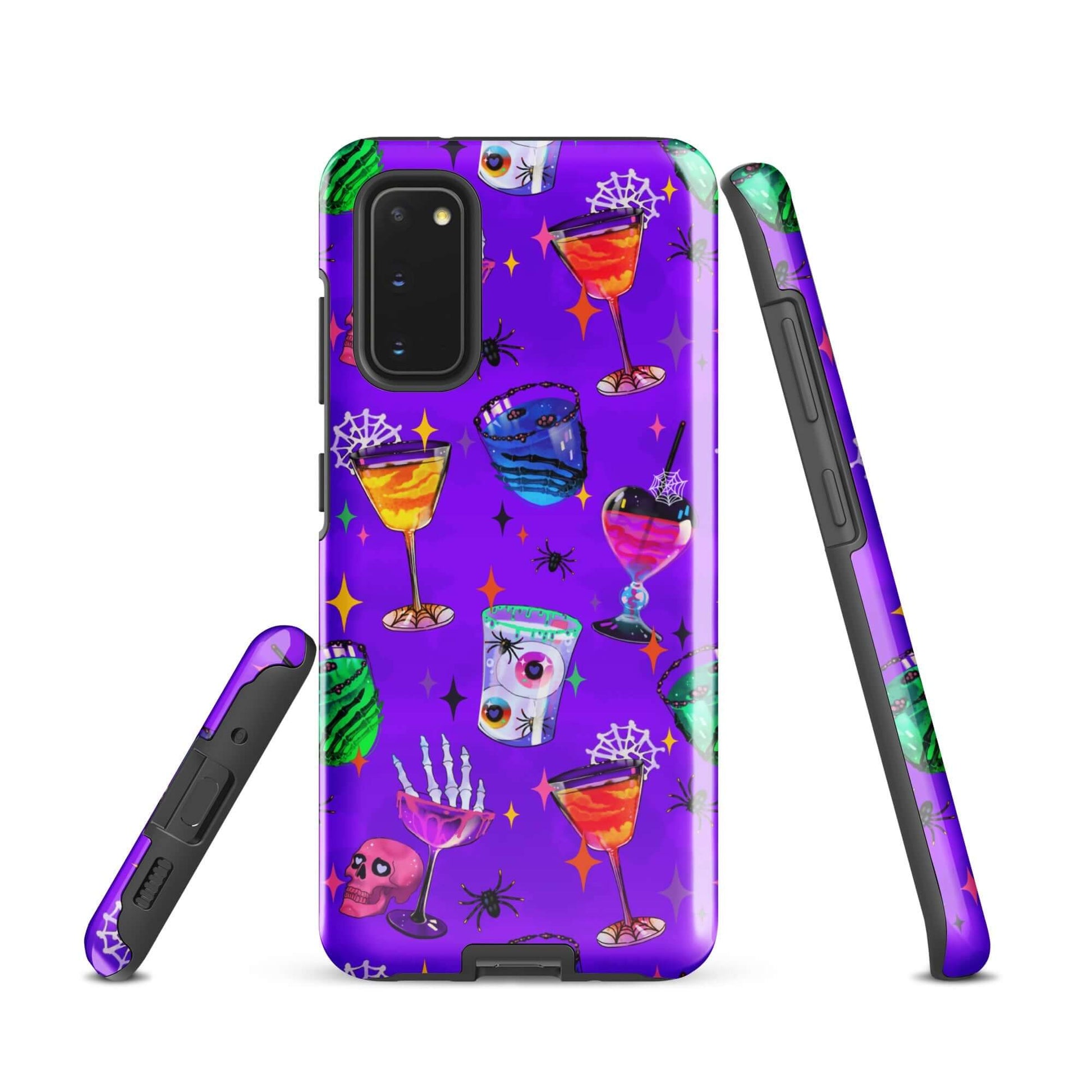 Vibrant Monster Party Samsung® Tough Case featuring fun designs, ensuring stylish protection for your phone.