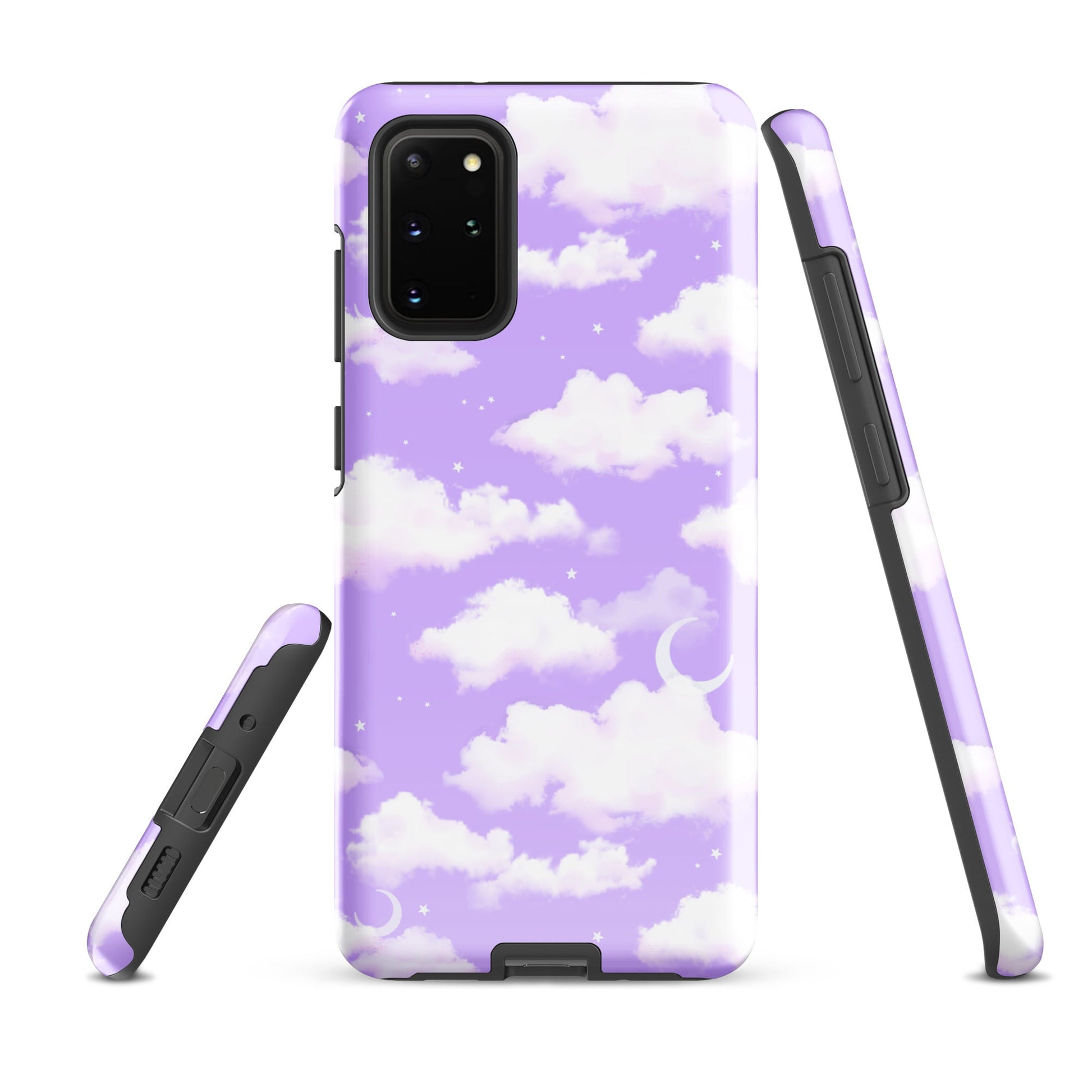 Stylish Cloudy Sky Samsung® Tough Case features a dual-layer design for maximum protection and a trendy look.